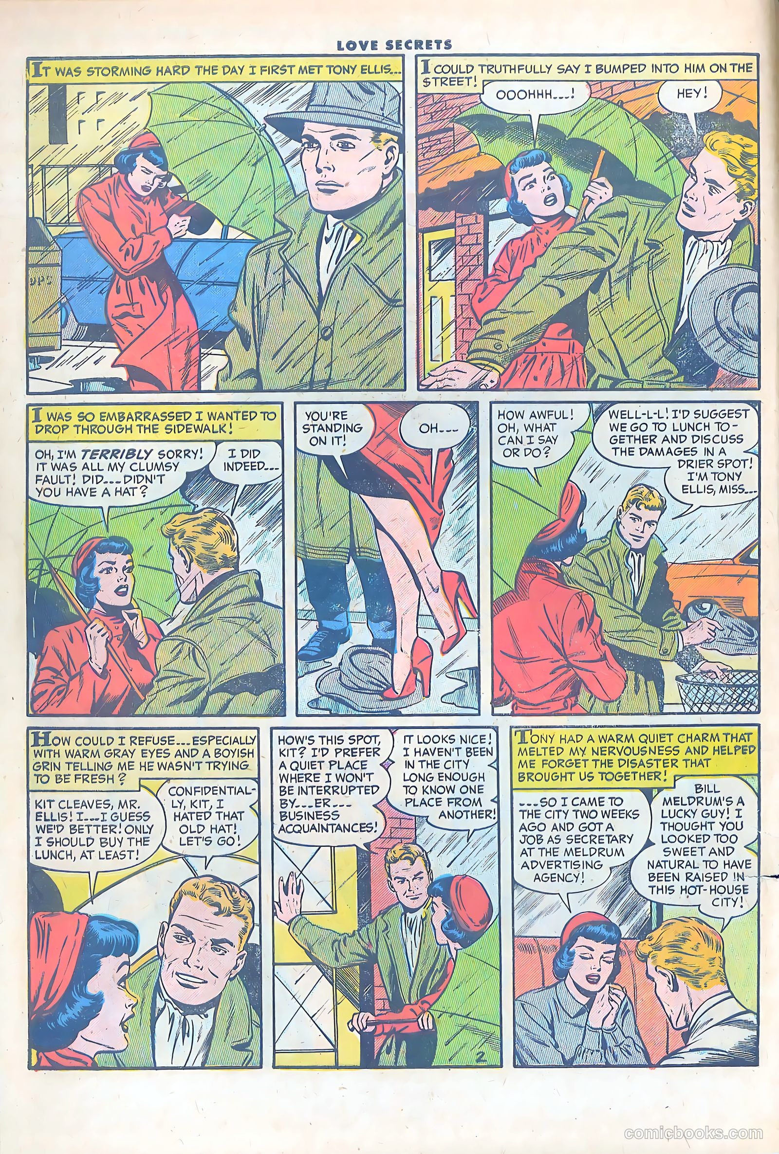 Love Secrets #55 (1956) — page 4 of 36