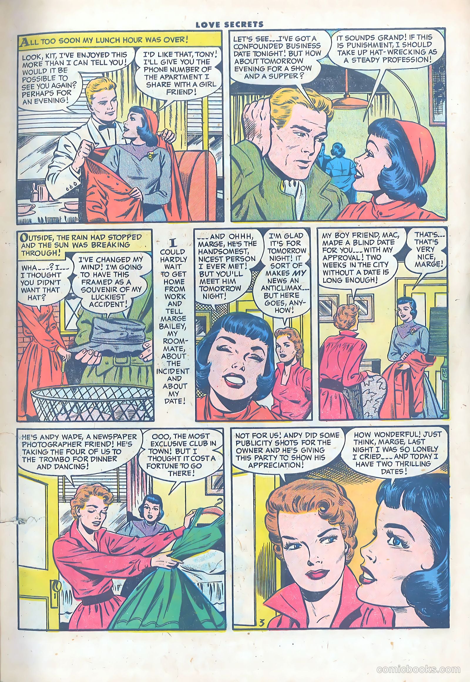Love Secrets #55 (1956) — page 5 of 36