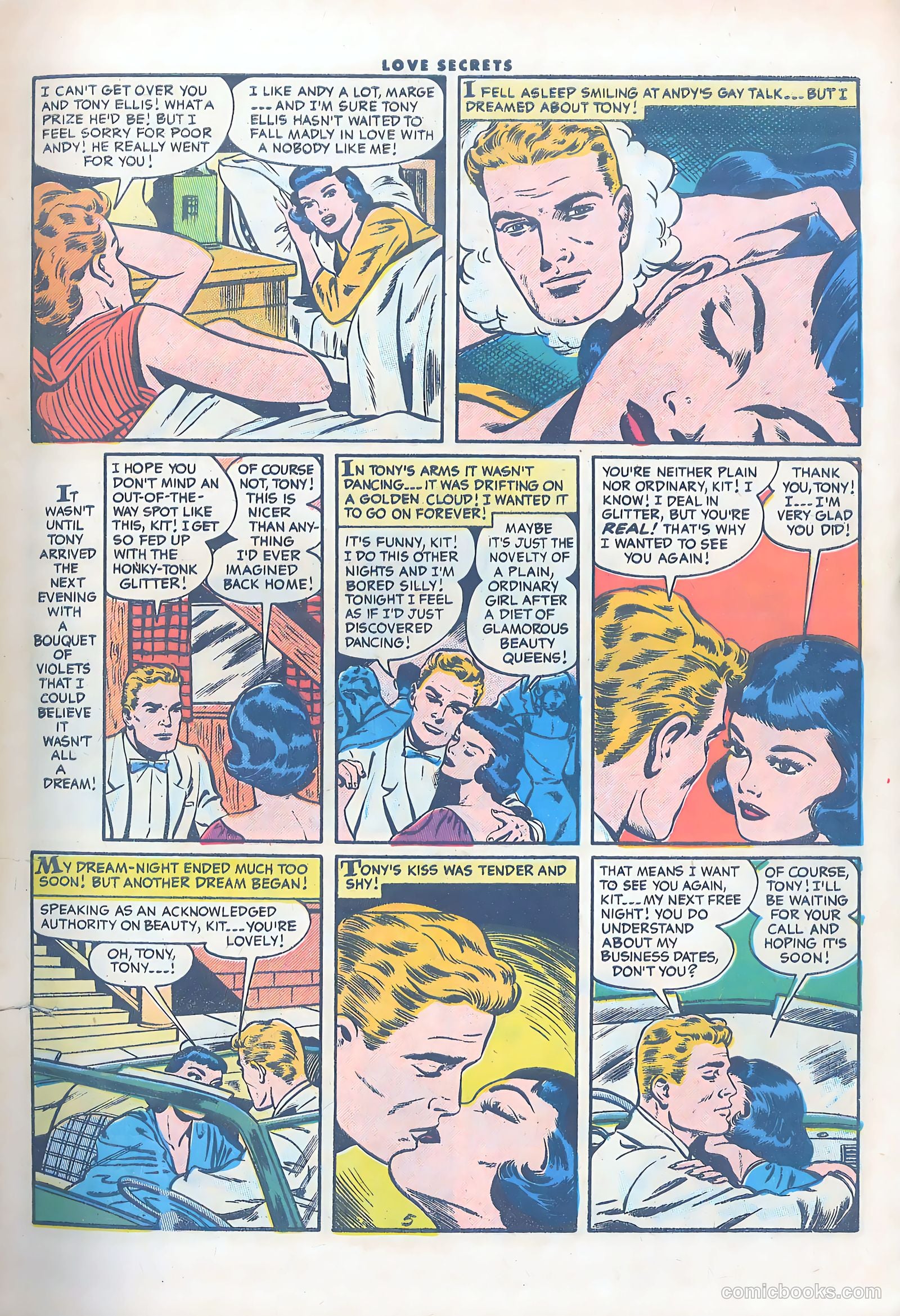 Love Secrets #55 (1956) — page 7 of 36