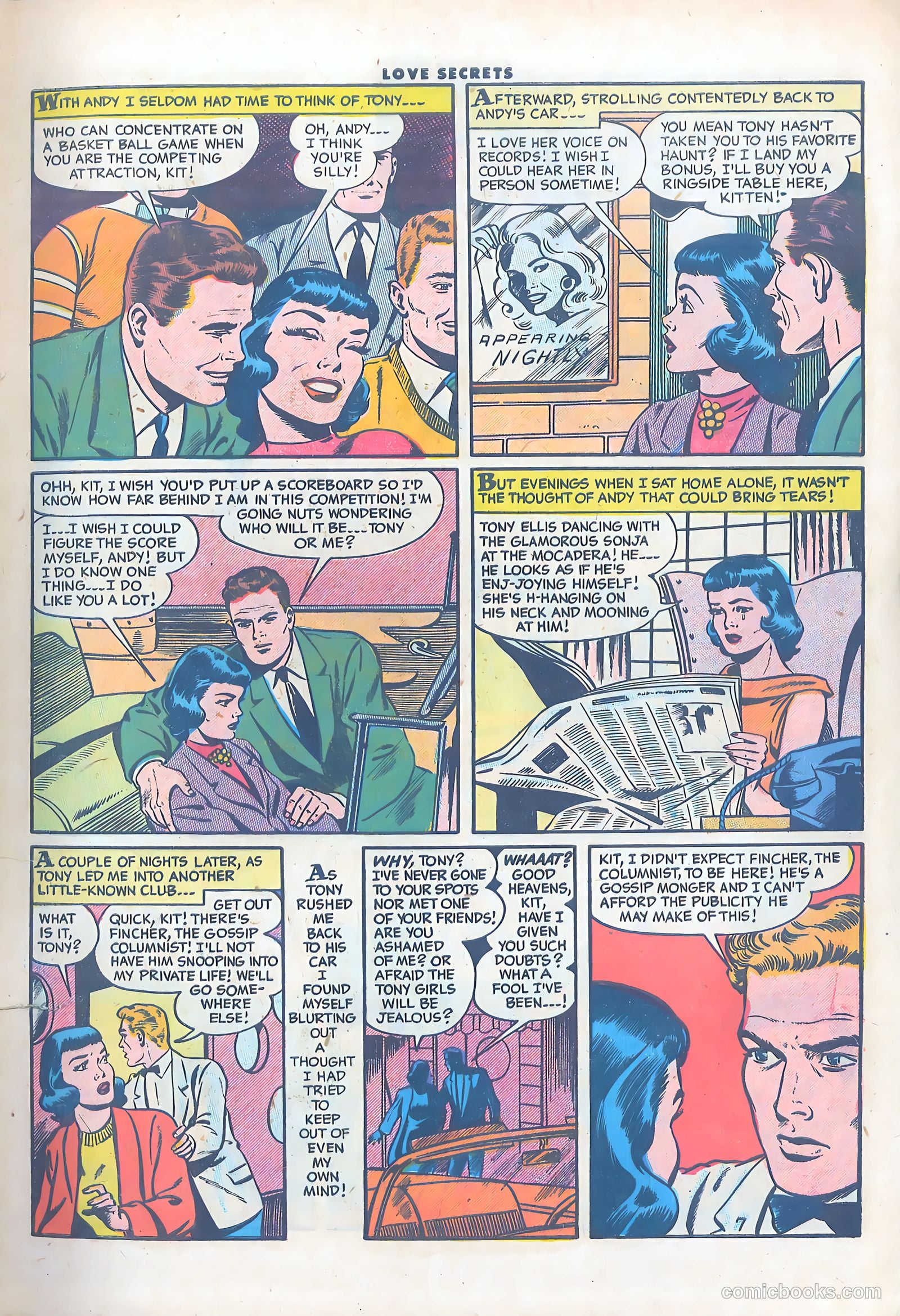 Love Secrets #55 (1956) — page 9 of 36