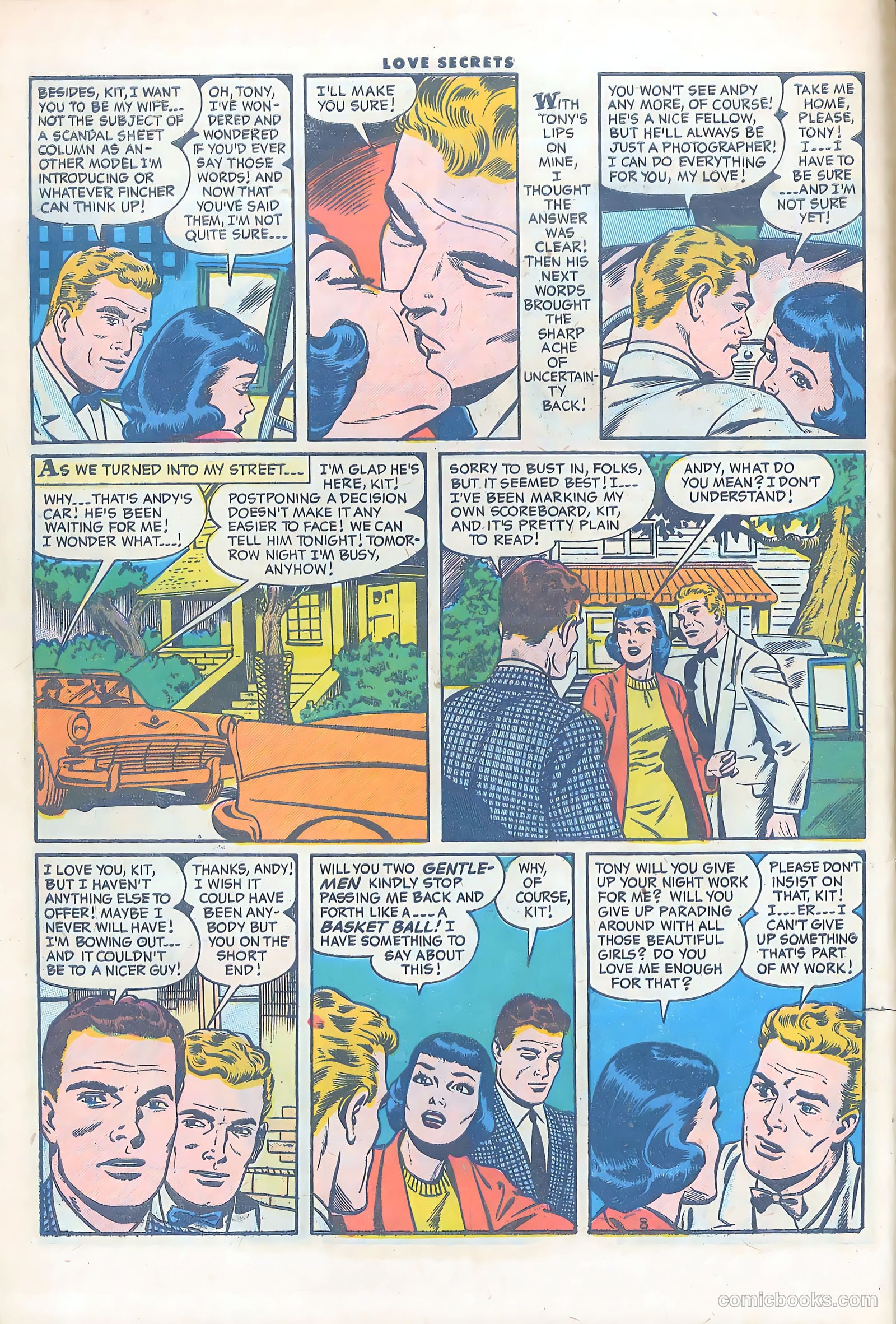 Love Secrets #55 (1956) — page 10 of 36