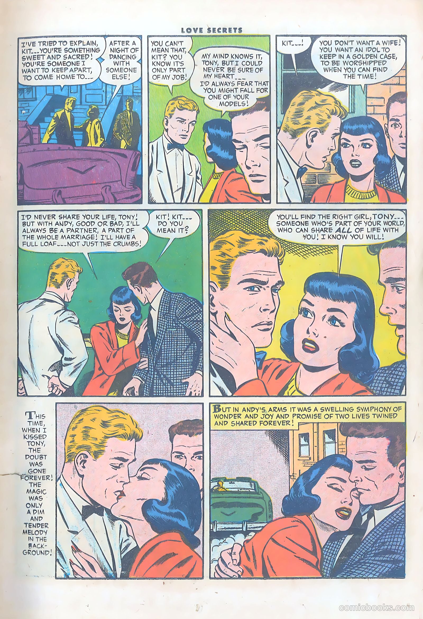 Love Secrets #55 (1956) — page 11 of 36