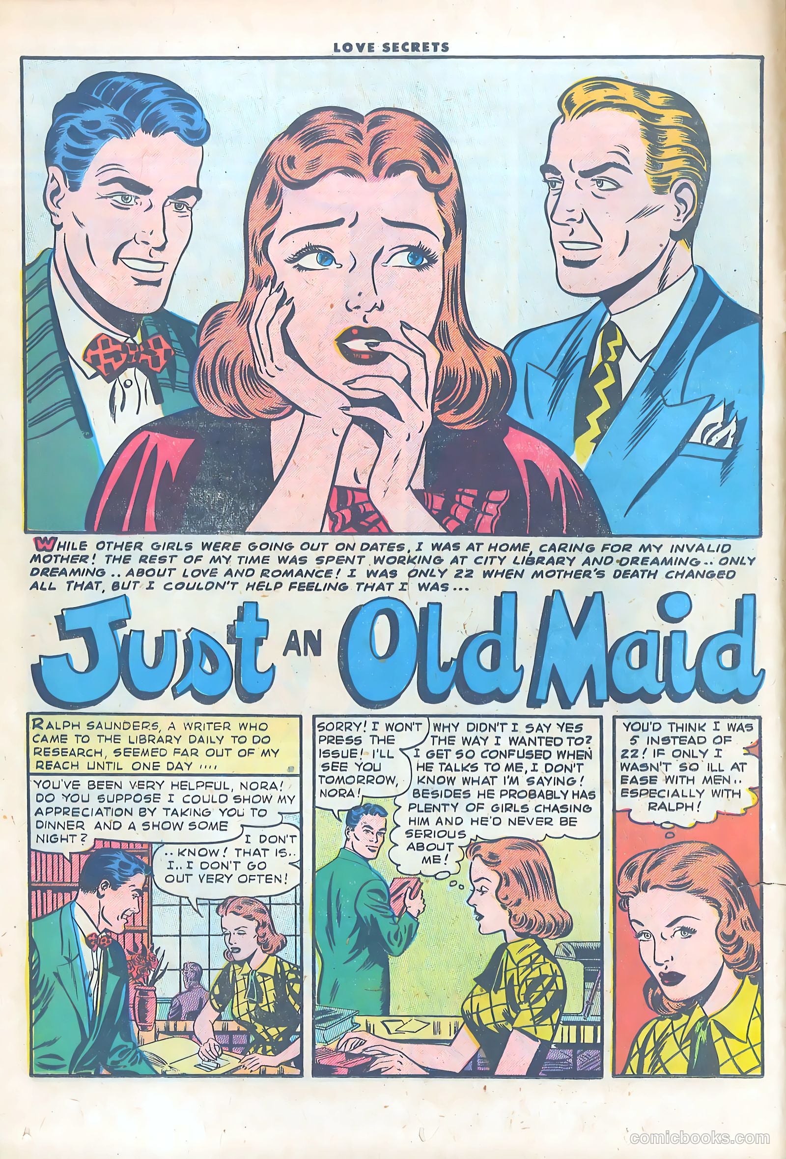 Love Secrets #55 (1956) — page 12 of 36