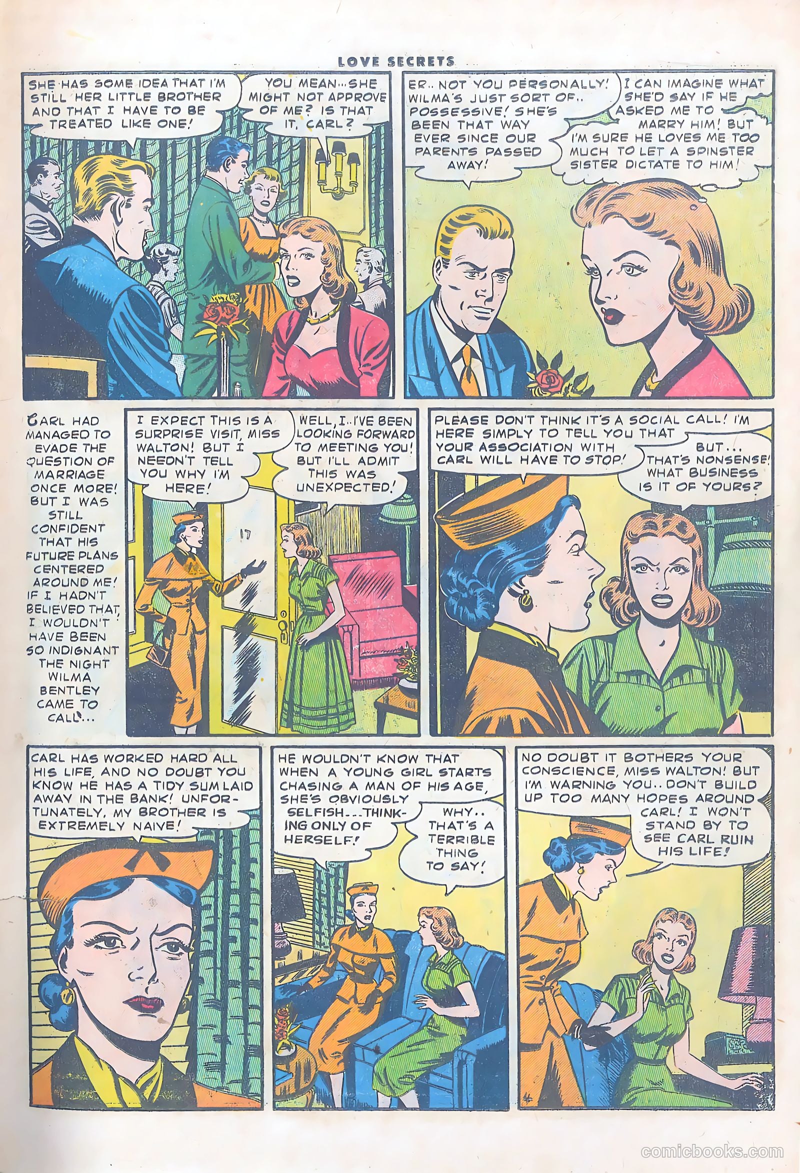 Love Secrets #55 (1956) — page 15 of 36