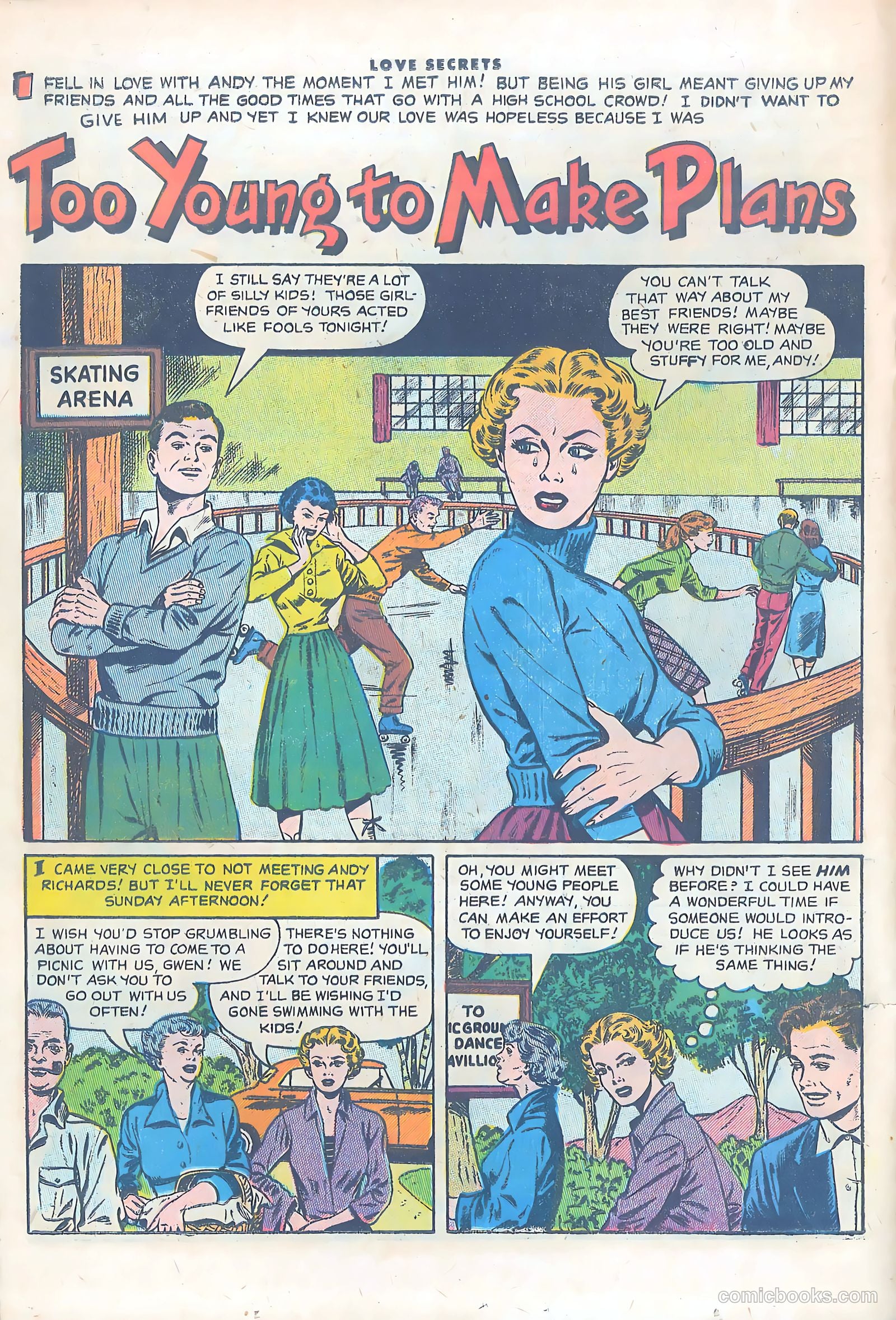Love Secrets #55 (1956) — page 18 of 36