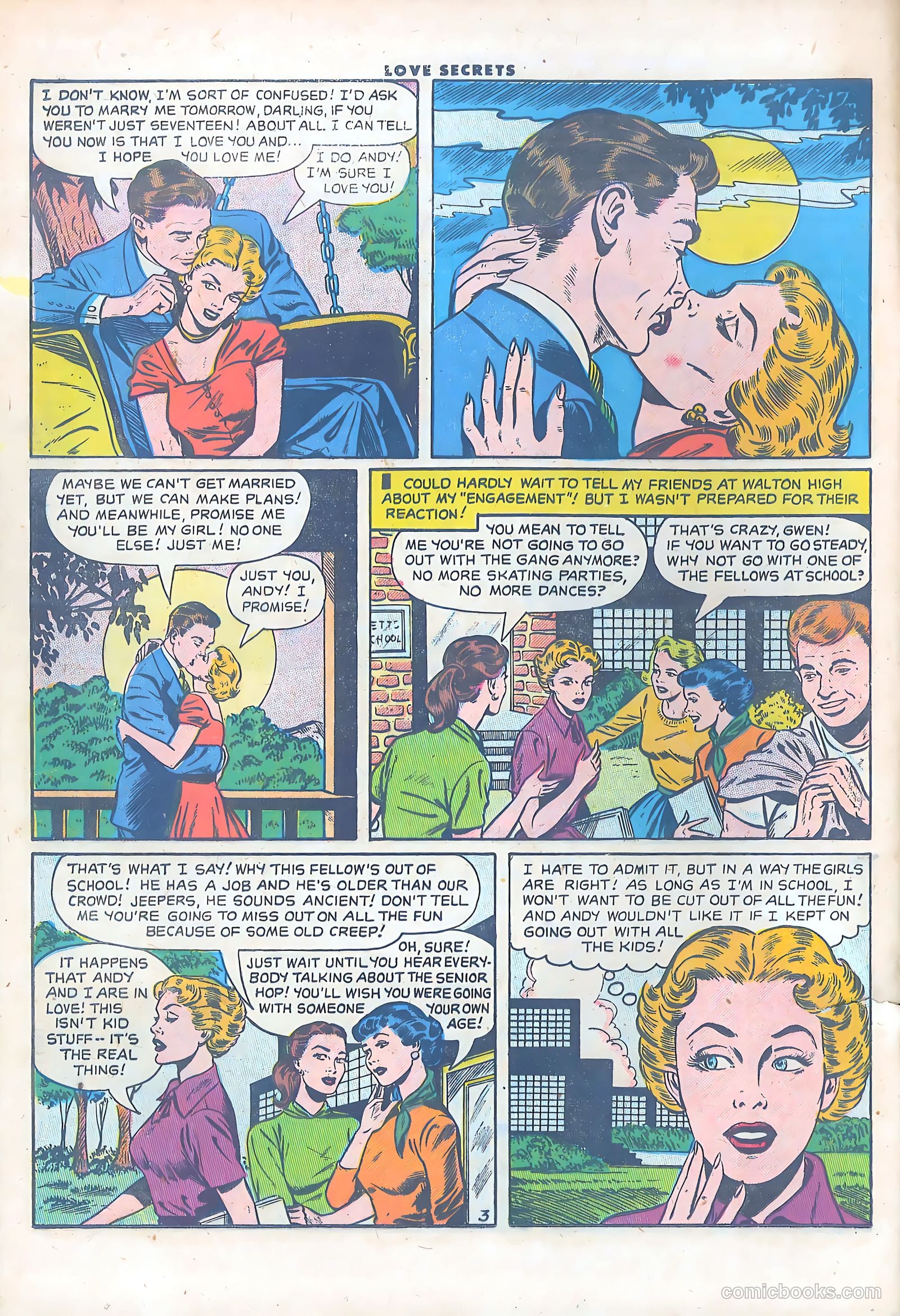 Love Secrets #55 (1956) — page 20 of 36