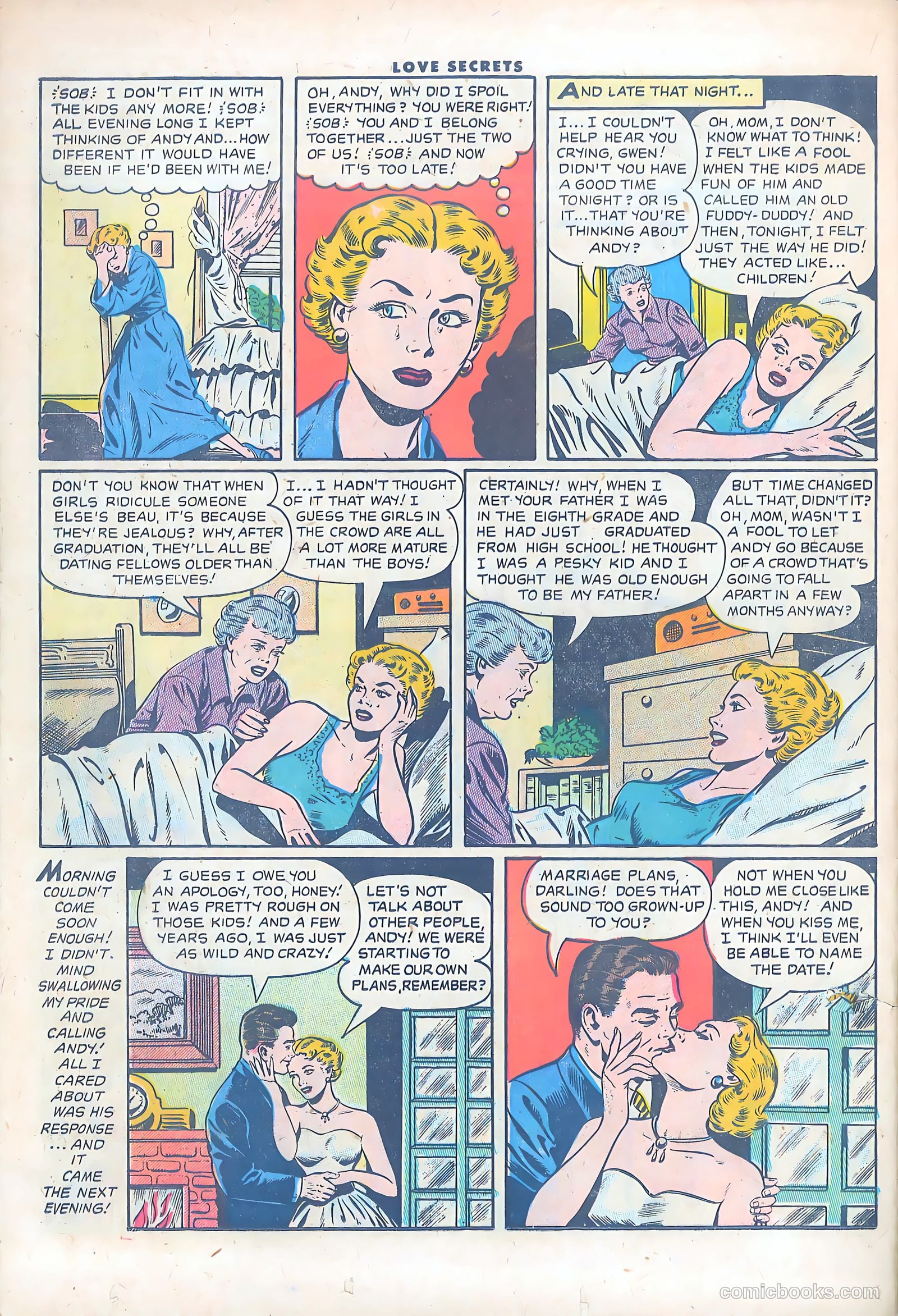 Love Secrets #55 (1956) — page 24 of 36