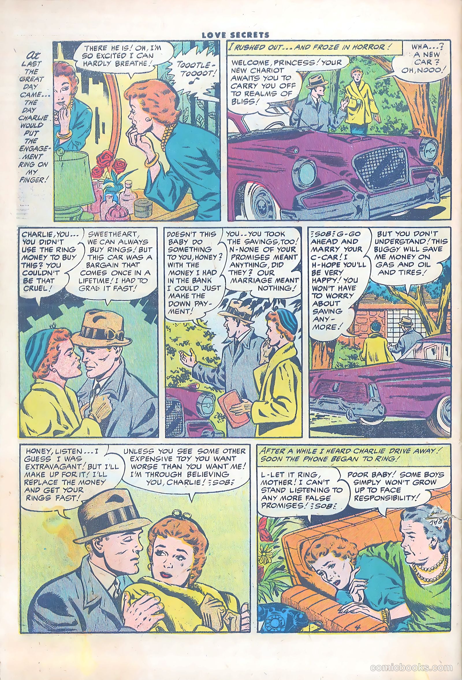 Love Secrets #55 (1956) — page 30 of 36