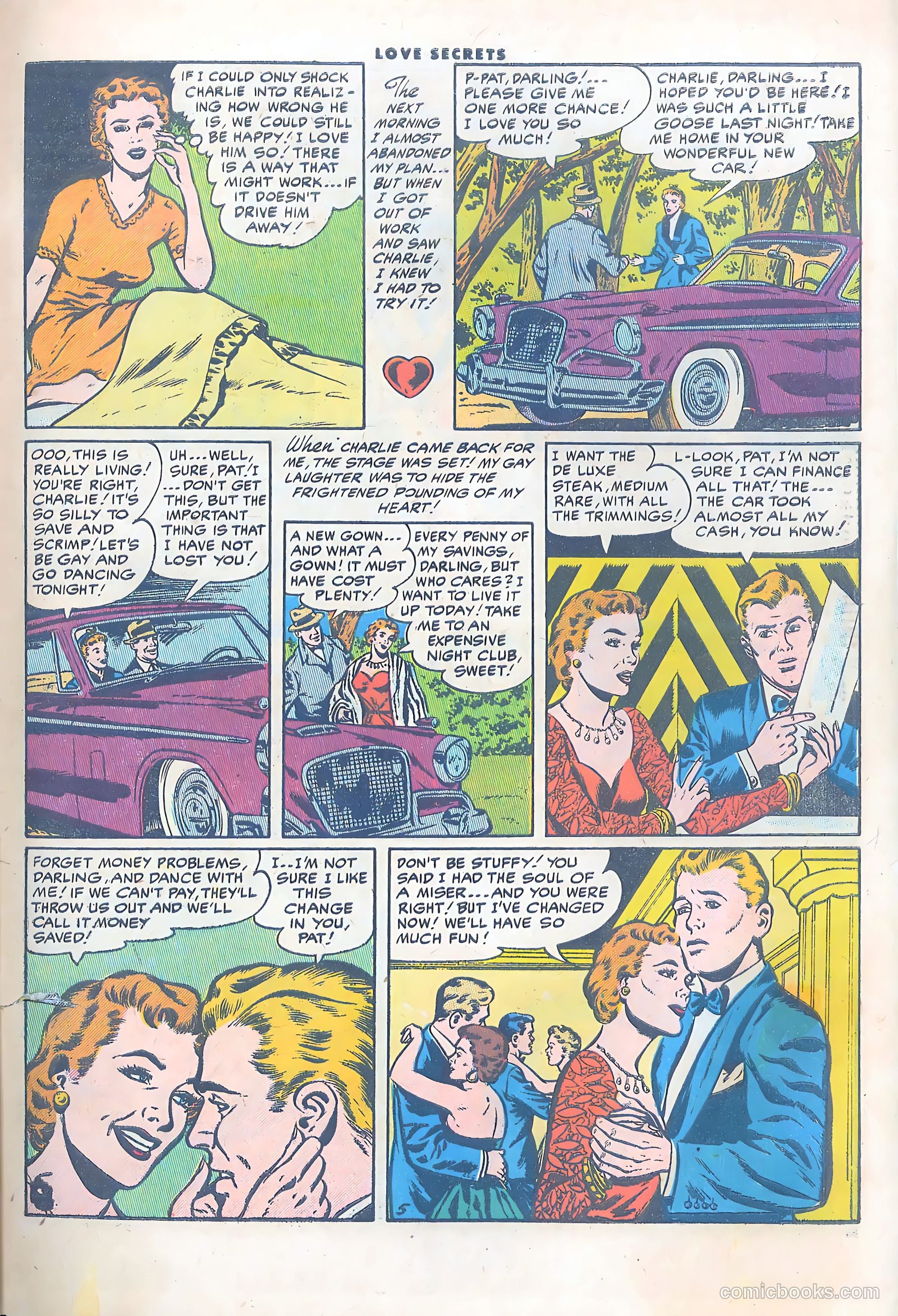 Love Secrets #55 (1956) — page 31 of 36