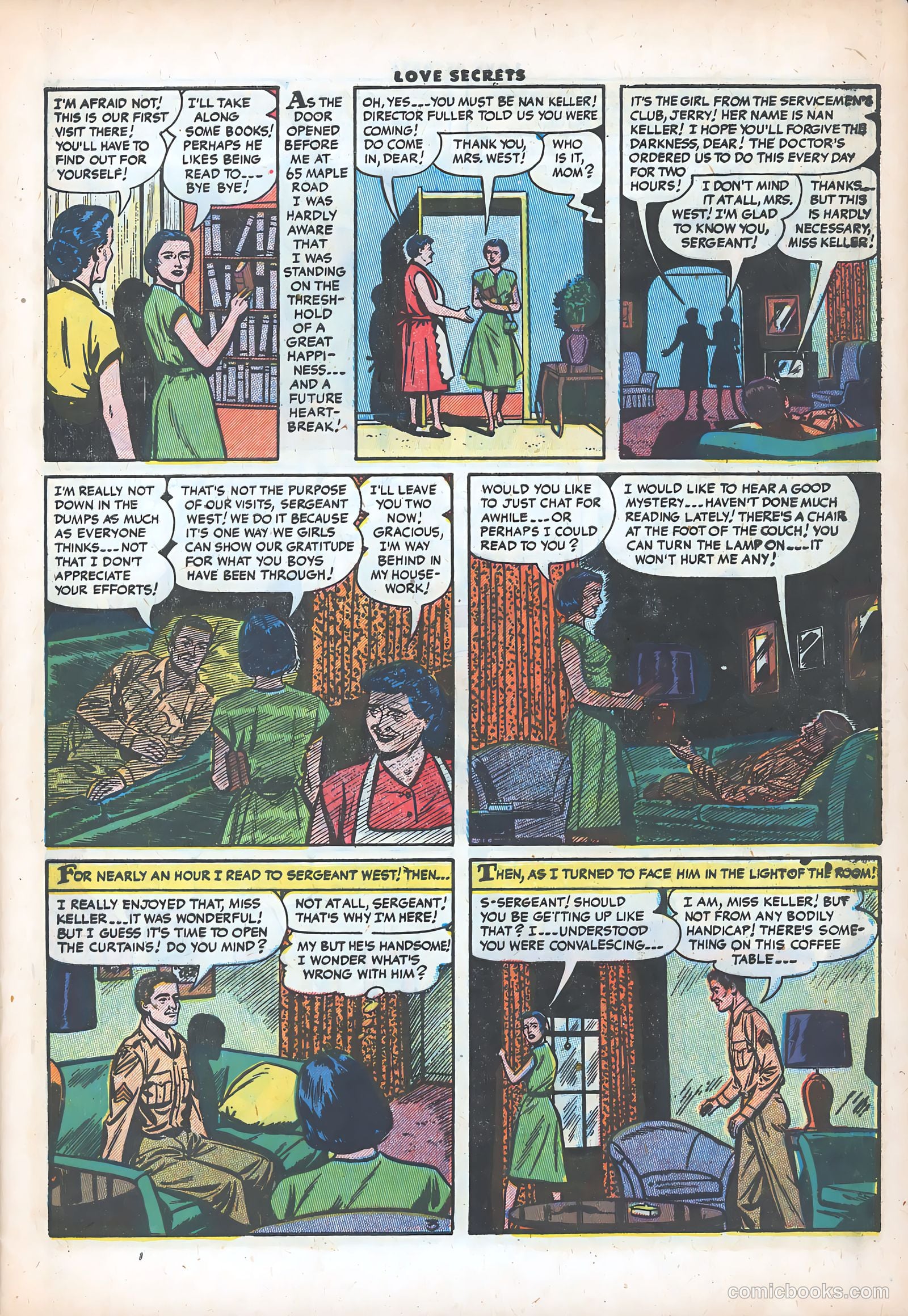 Love Secrets #56 (1956) — page 5 of 37