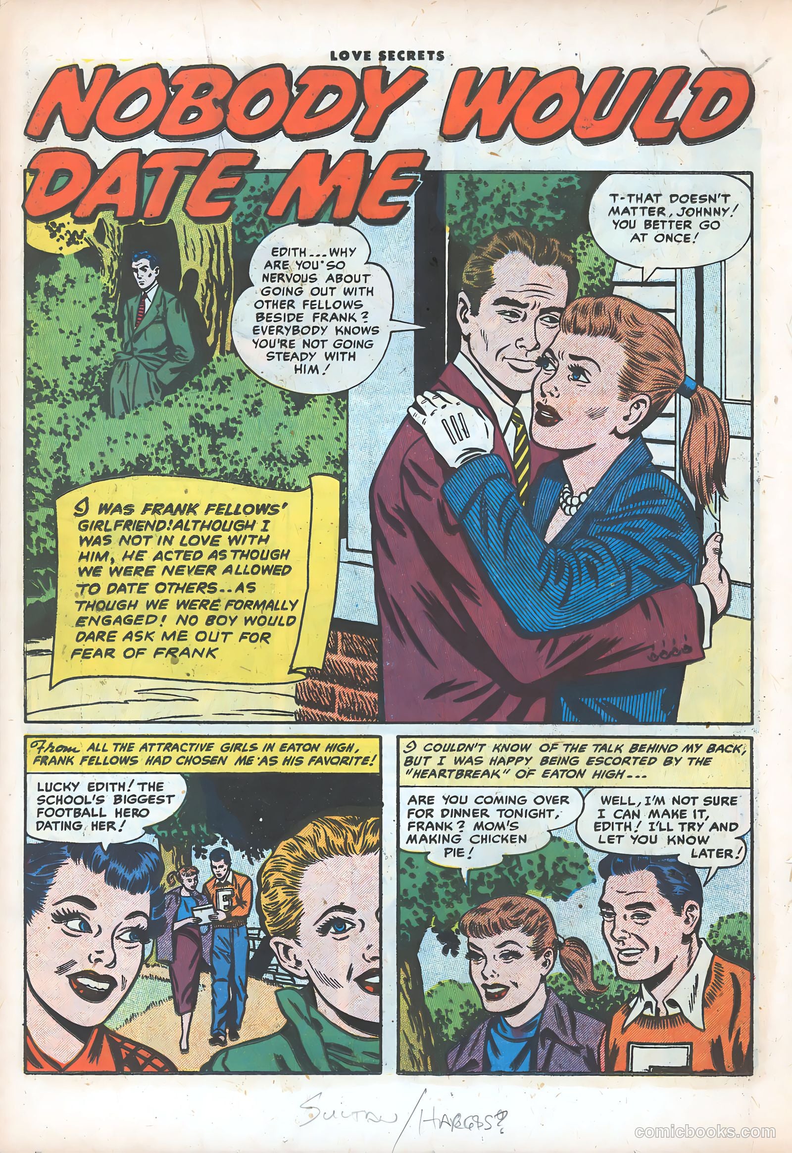 Love Secrets #56 (1956) — page 18 of 37