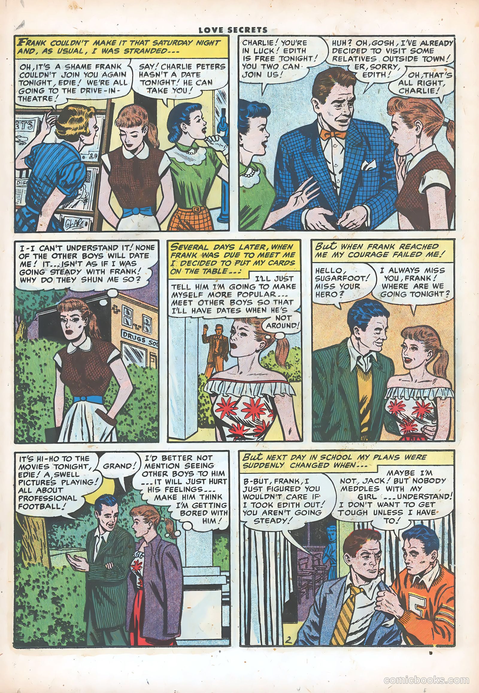 Love Secrets #56 (1956) — page 19 of 37