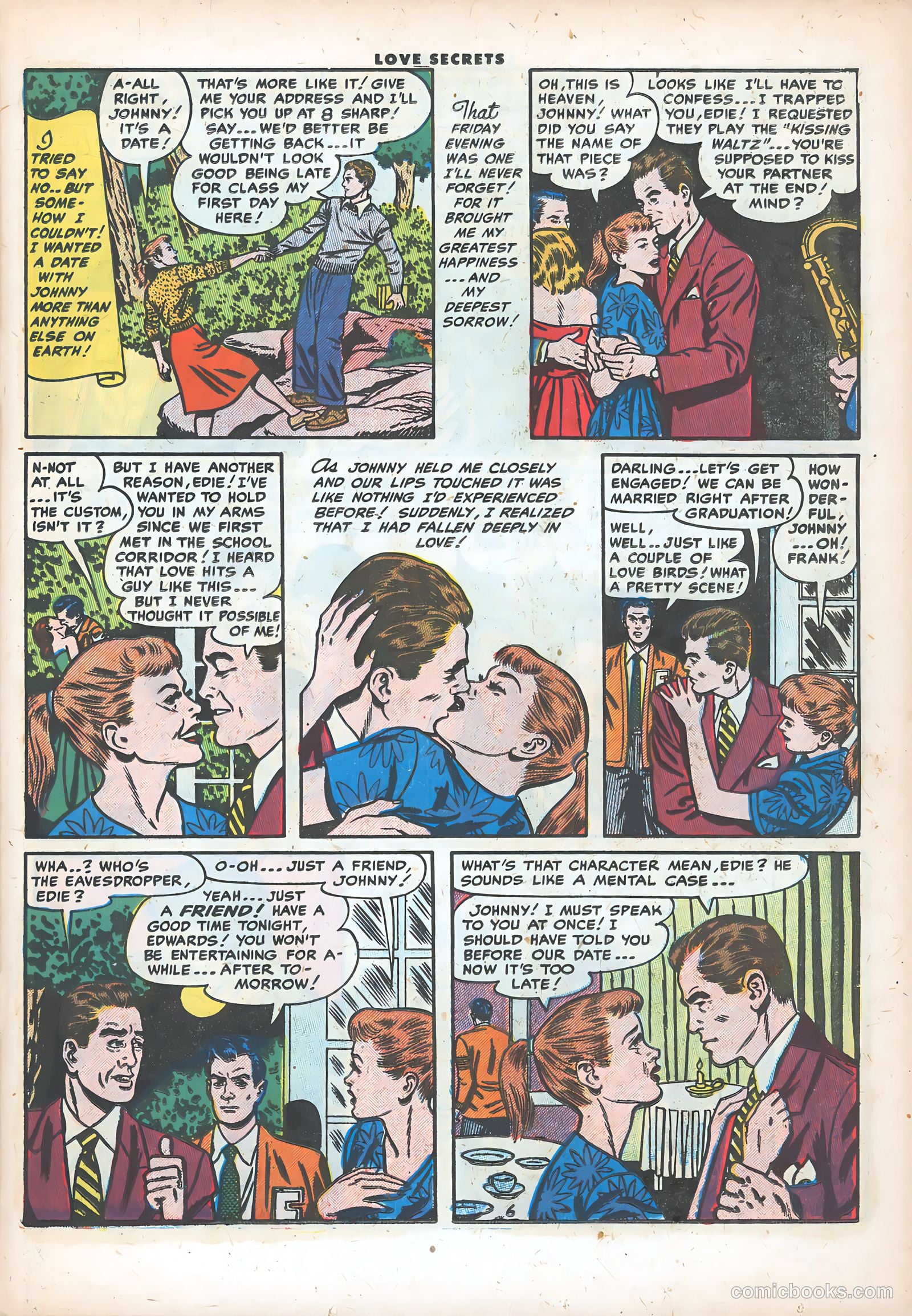 Love Secrets #56 (1956) — page 23 of 37