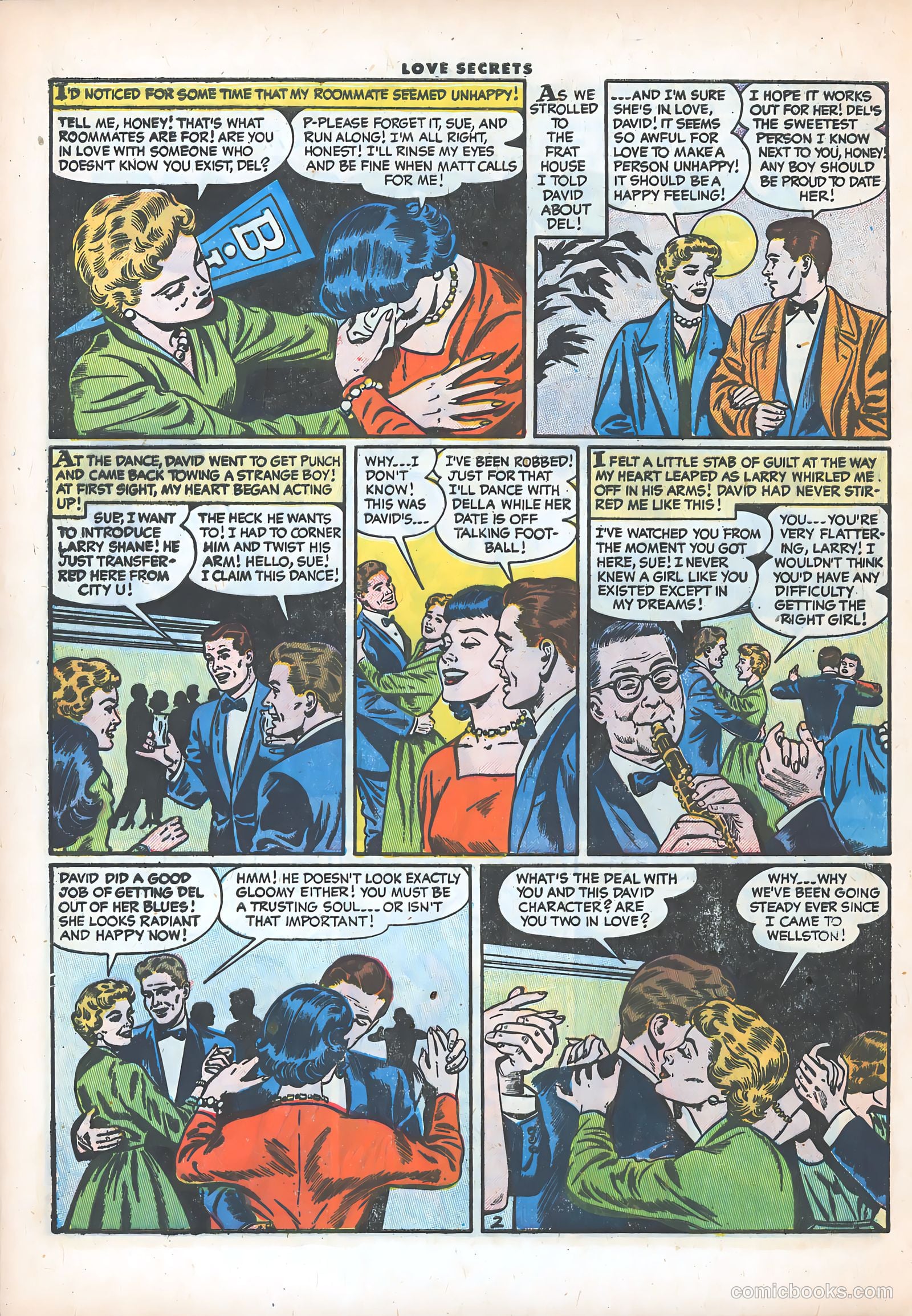 Love Secrets #56 (1956) — page 28 of 37