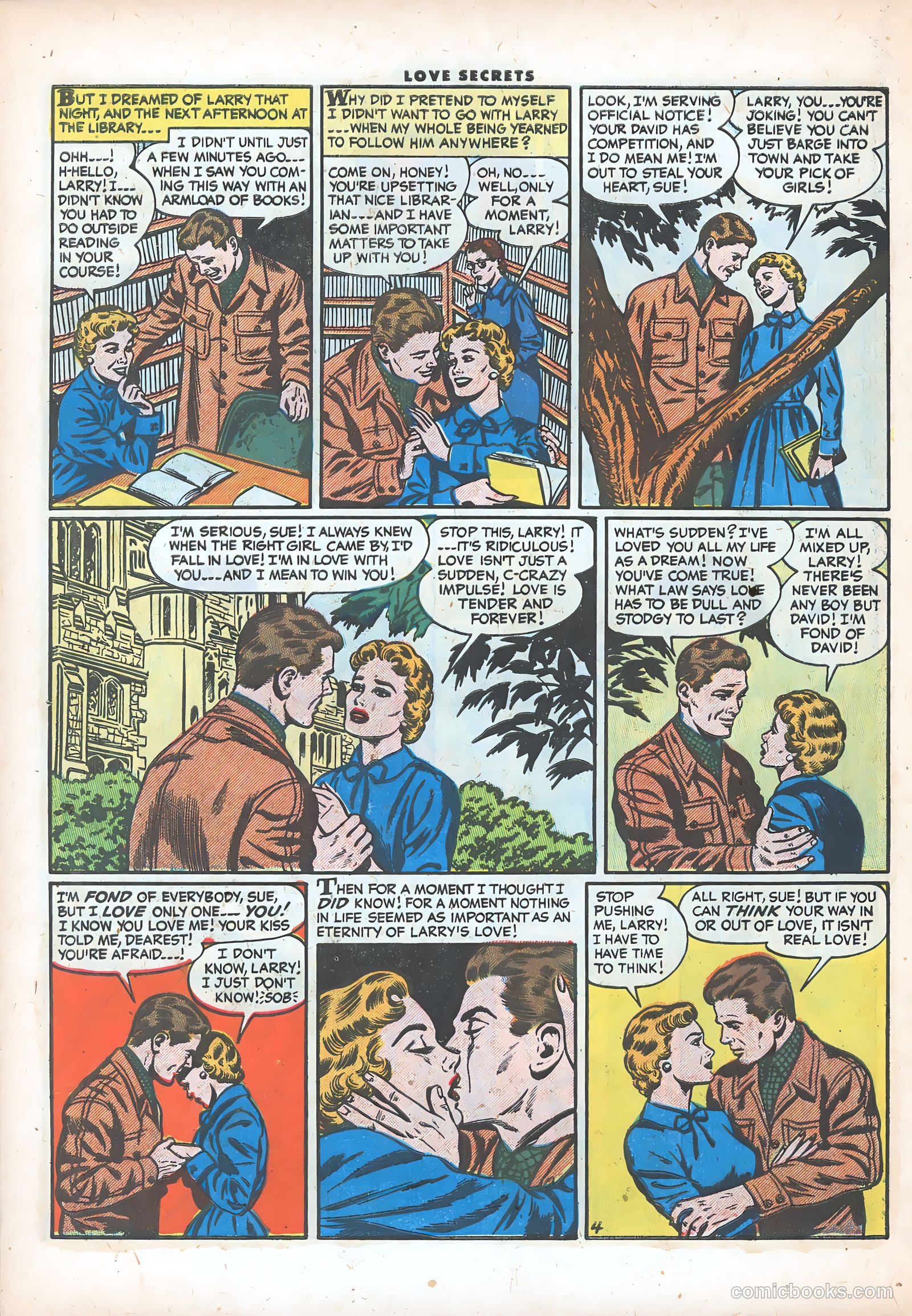Love Secrets #56 (1956) — page 30 of 37