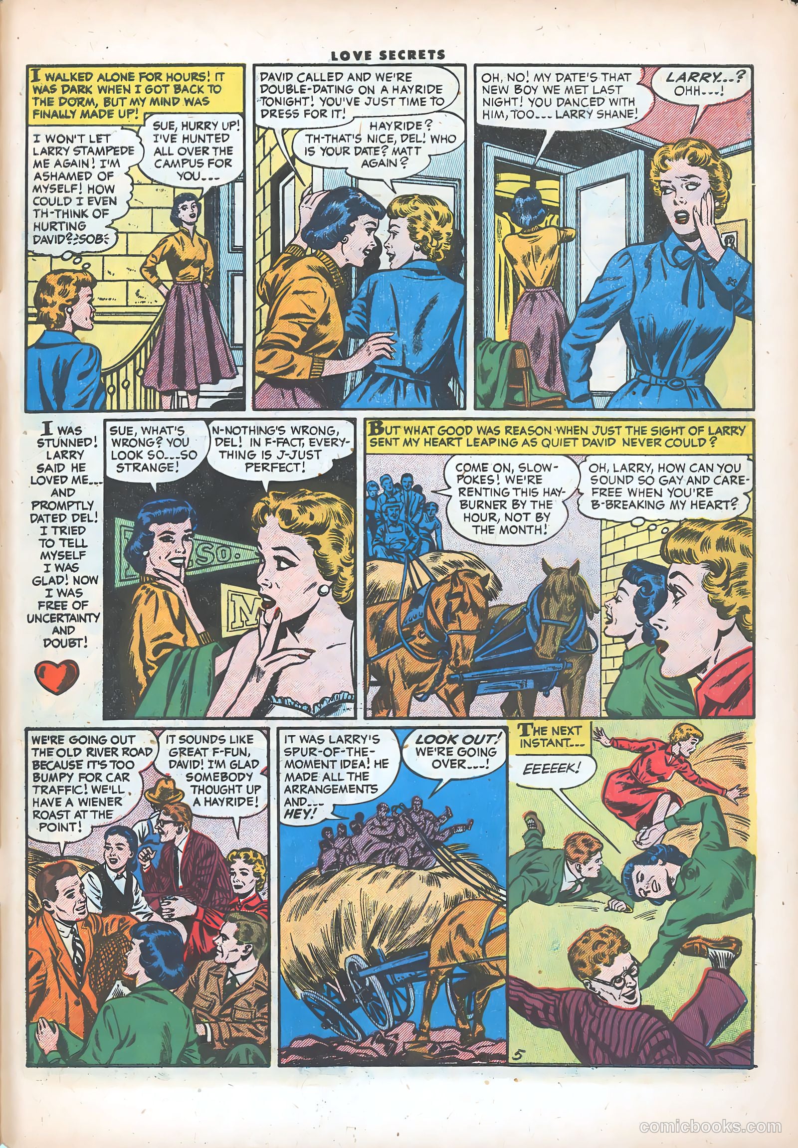 Love Secrets #56 (1956) — page 31 of 37