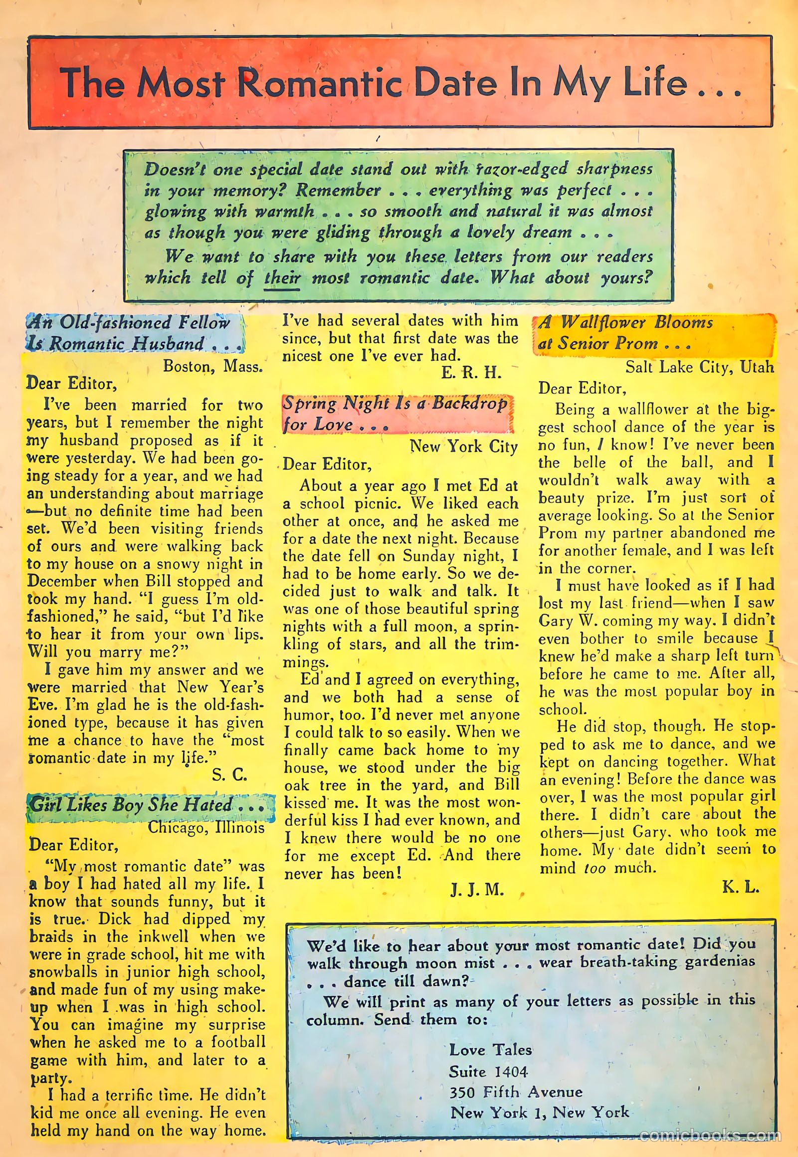 Love Tales #10 (1949) — page 20 of 30