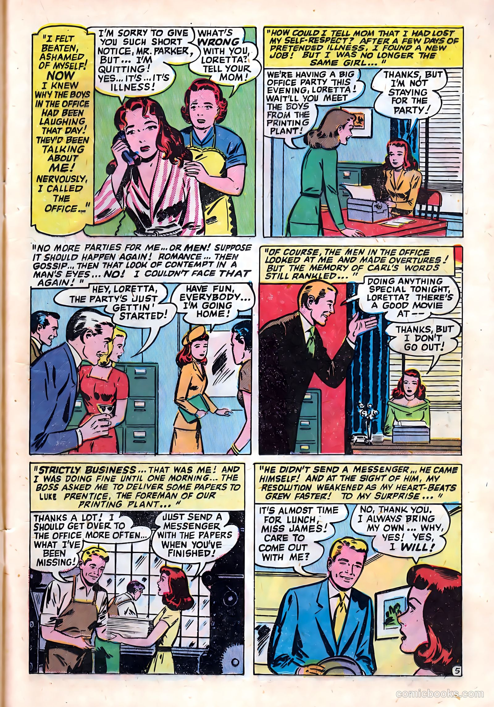 Lovelorn #11 (1951) — page 19 of 52