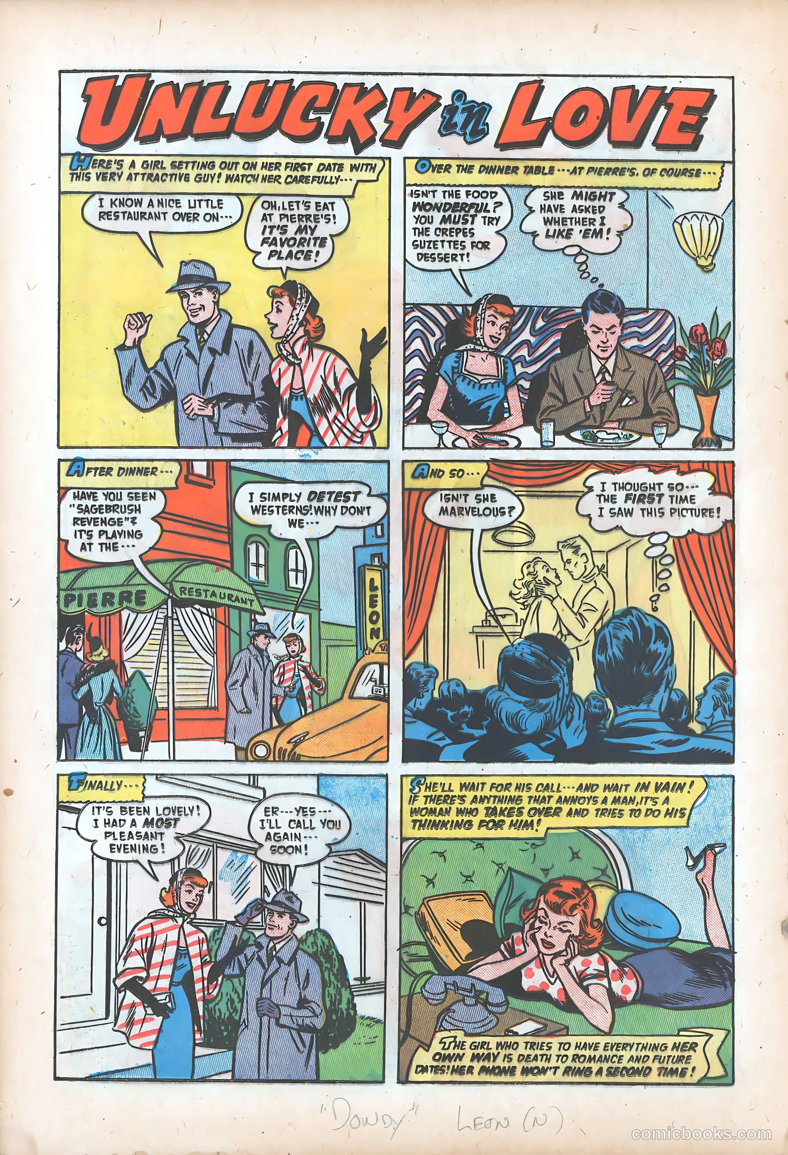 Lovelorn #12 (1951) — page 38 of 52