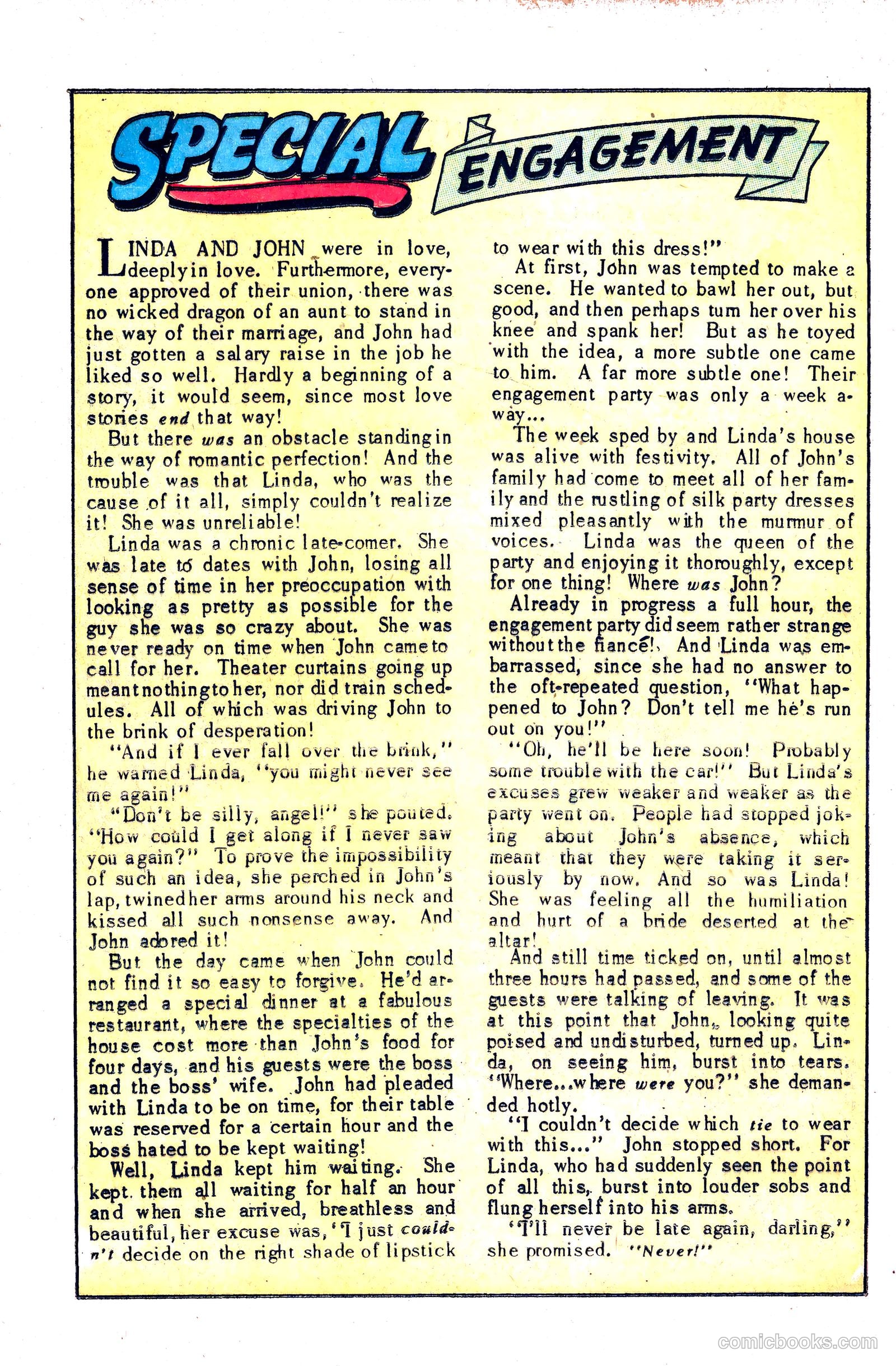 Lovelorn #15 (1951) — page 36 of 52