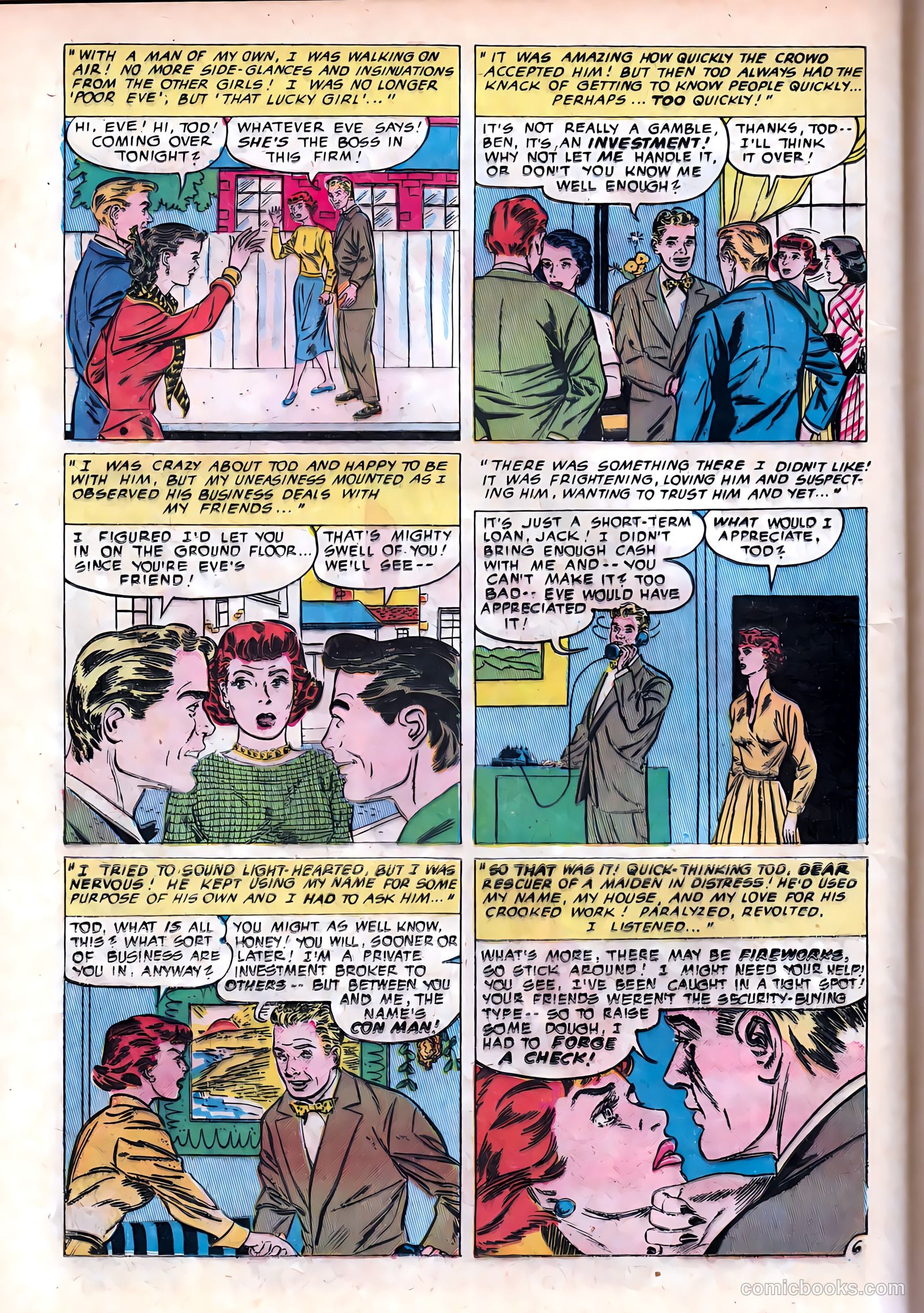 Lovelorn #16 (1951) — page 36 of 52