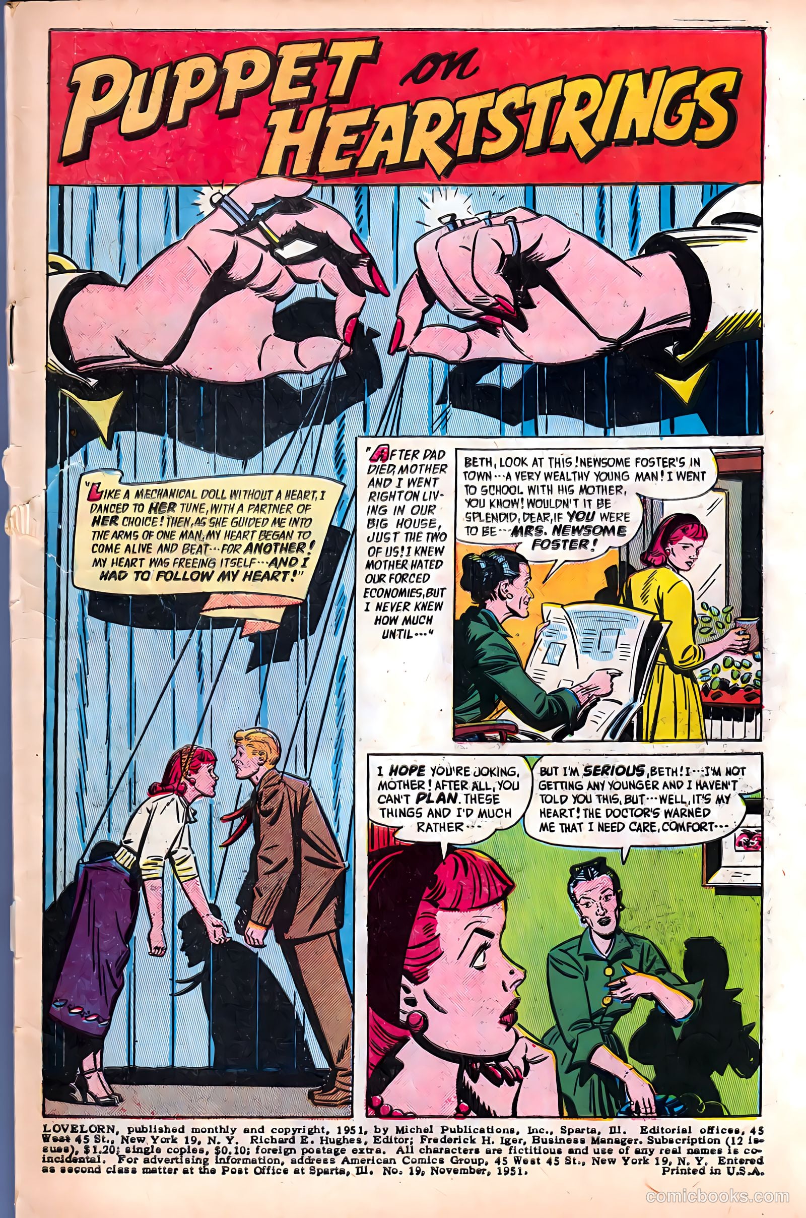Lovelorn #19 (1951) — page 3 of 52