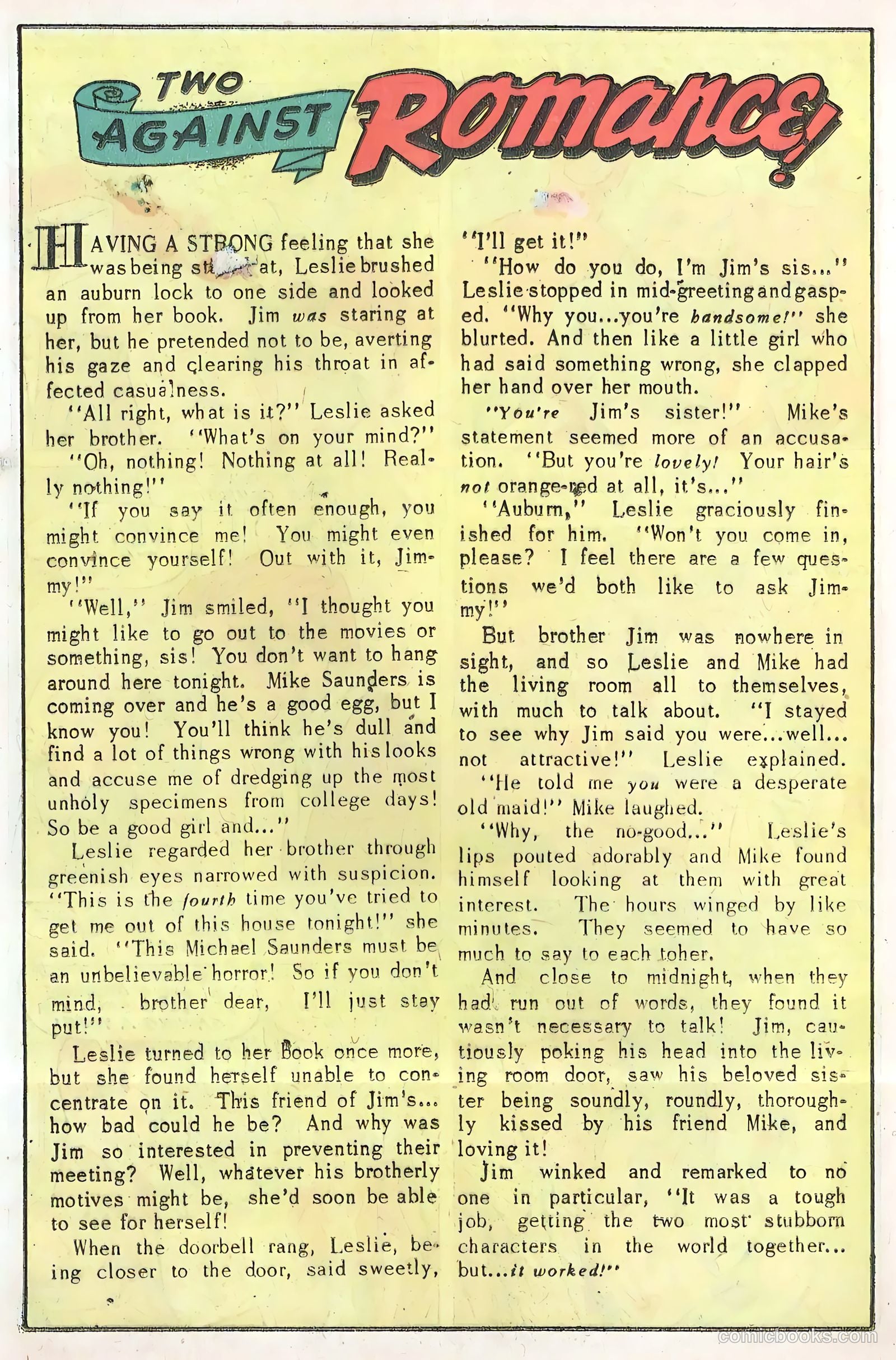 Lovelorn #20 (1951) — page 38 of 52