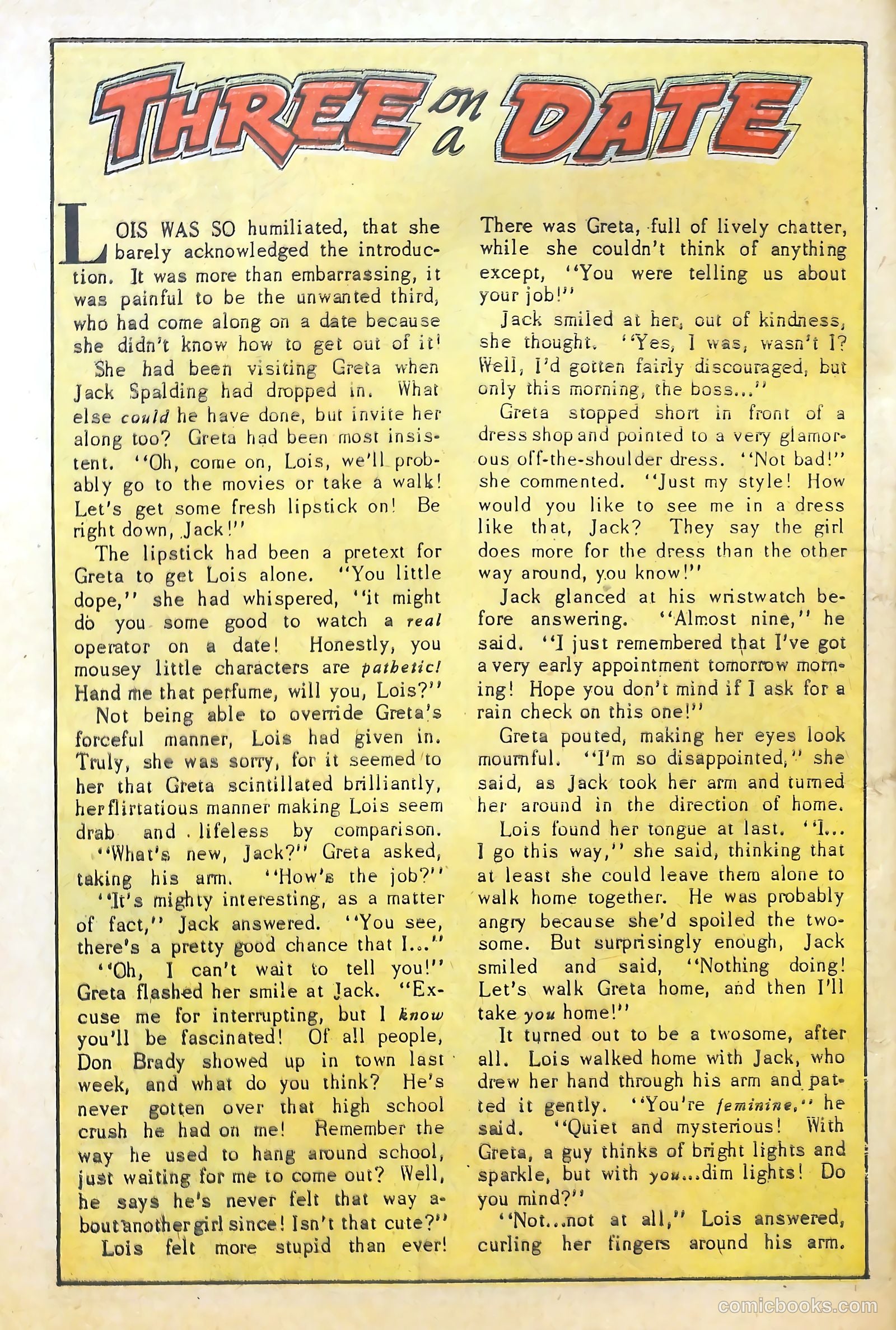 Lovelorn #21 (1952) — page 12 of 52