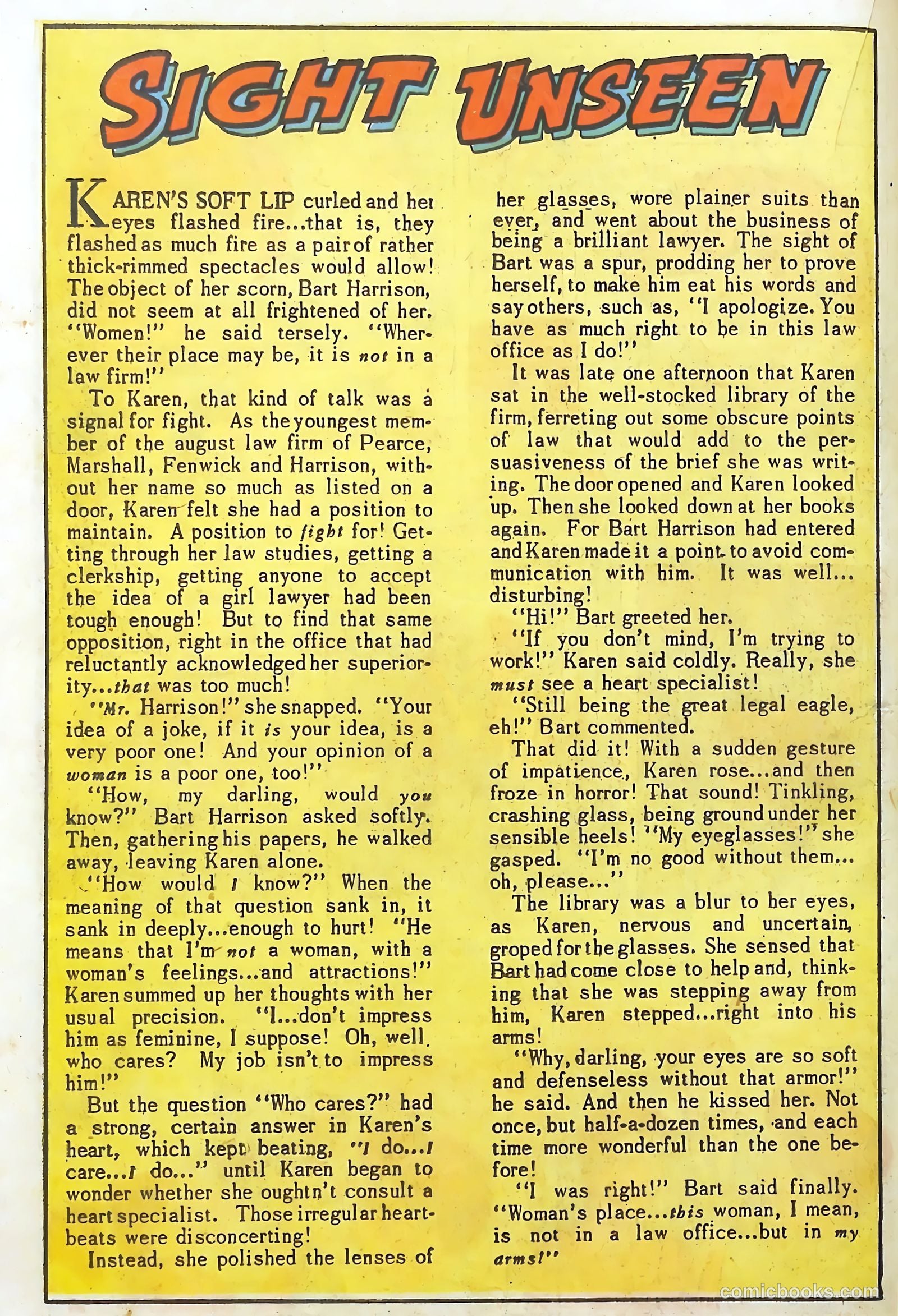 Lovelorn #24 (1952) — page 22 of 52