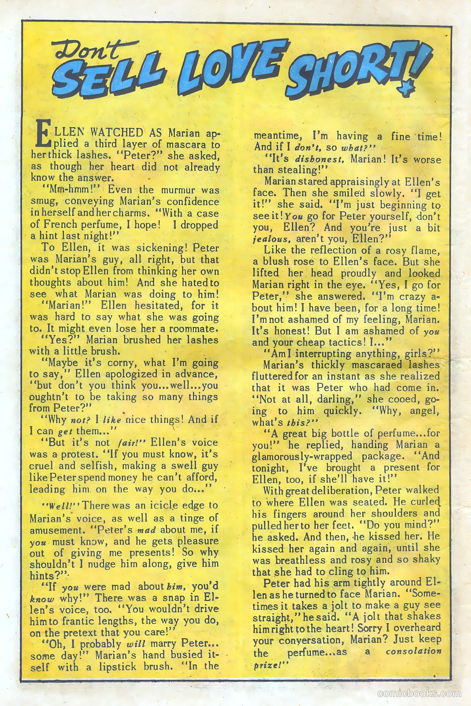 Lovelorn #25 (1952) — page 38 of 53