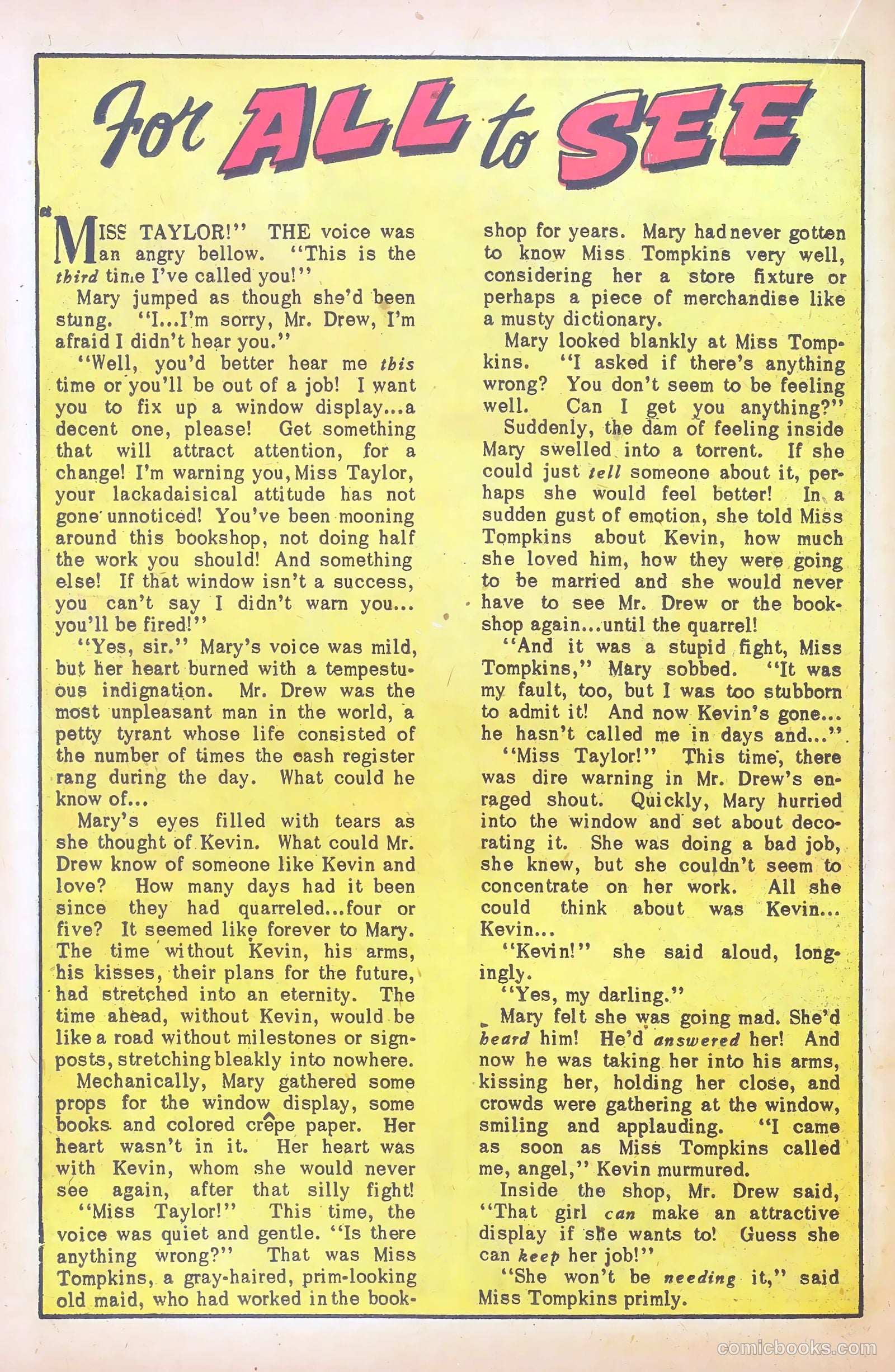 Lovelorn #26 (1952) — page 22 of 52