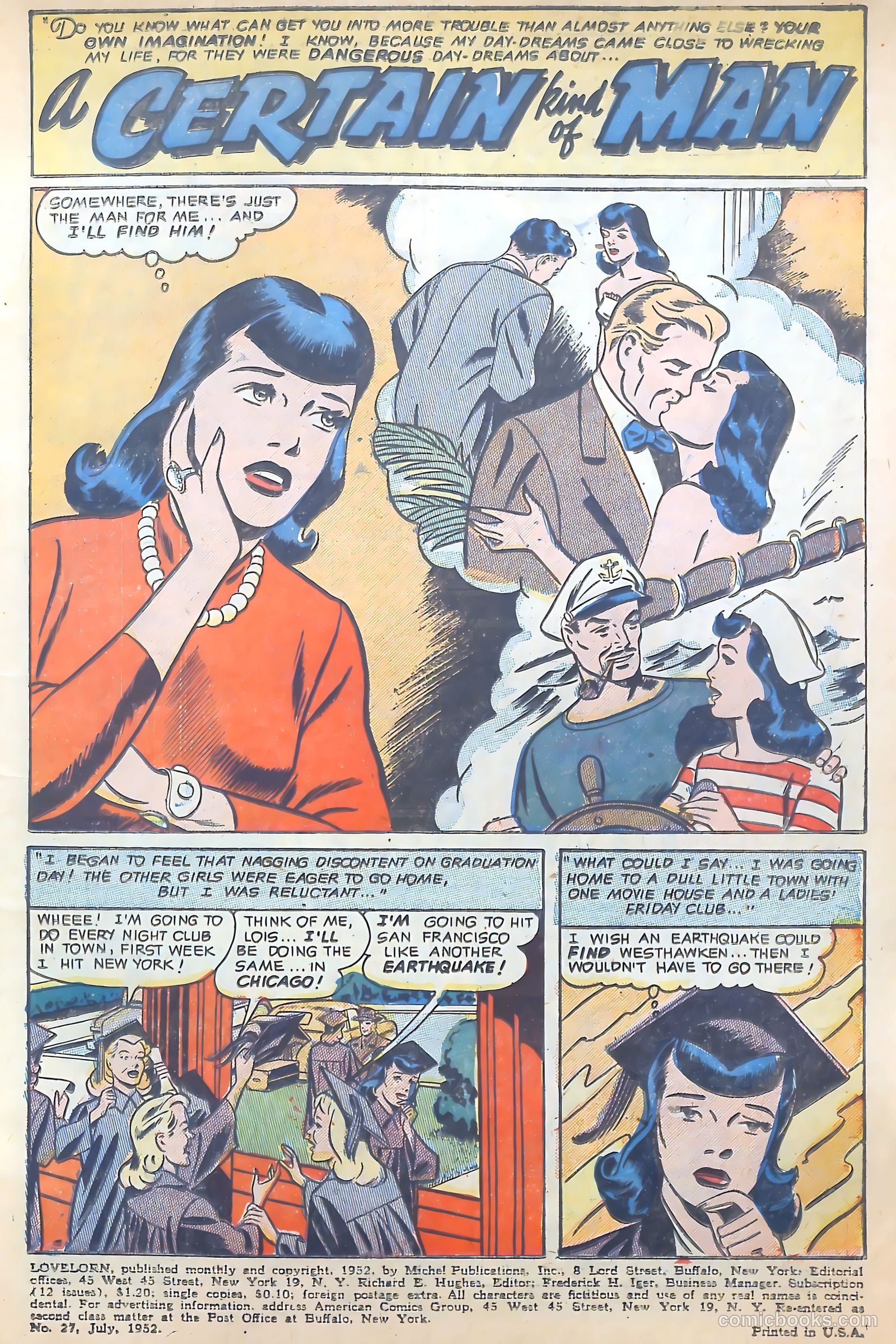 Lovelorn #27 (1952) — page 3 of 44