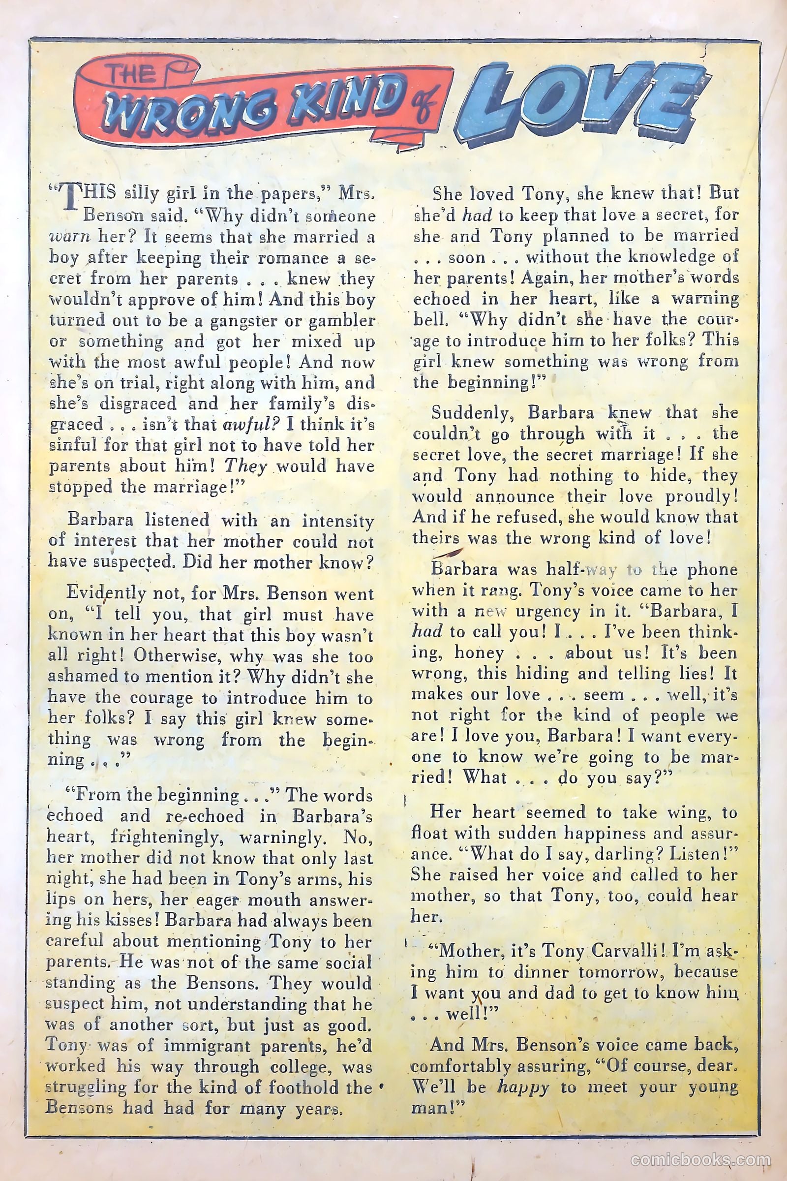 Lovelorn #27 (1952) — page 22 of 44