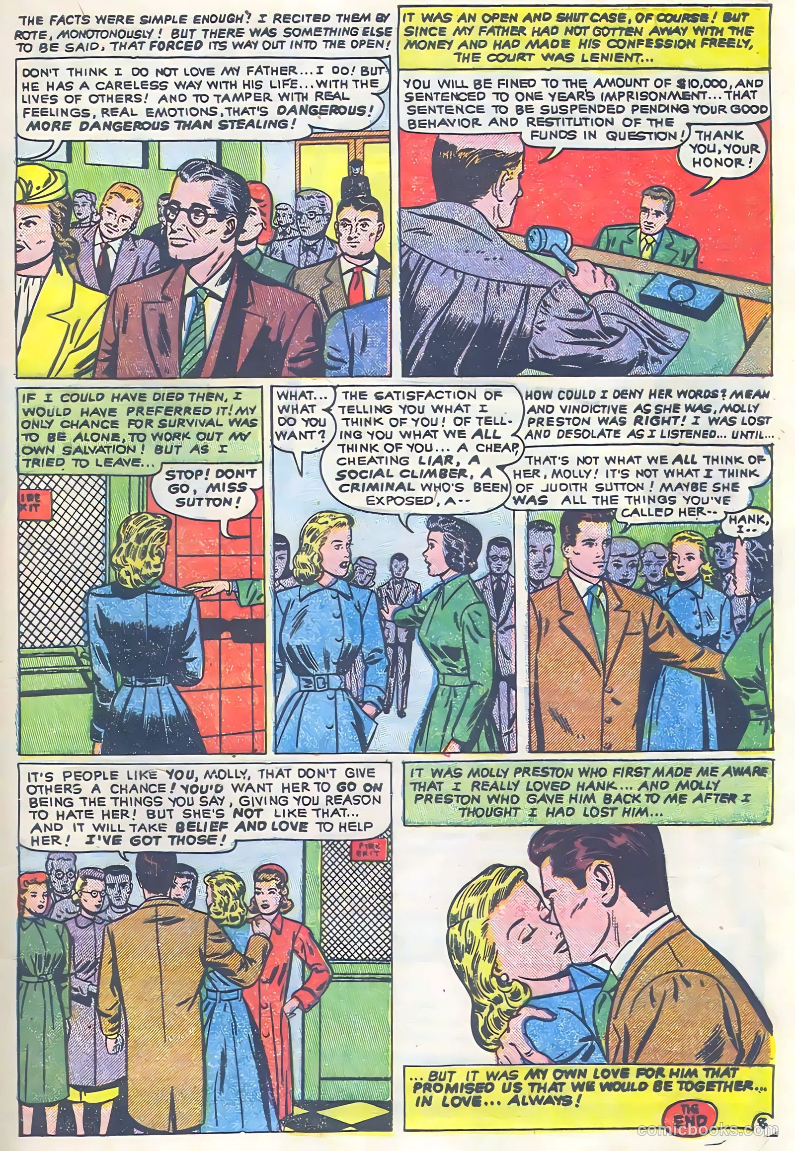 Lovelorn #28 (1952) — page 33 of 36