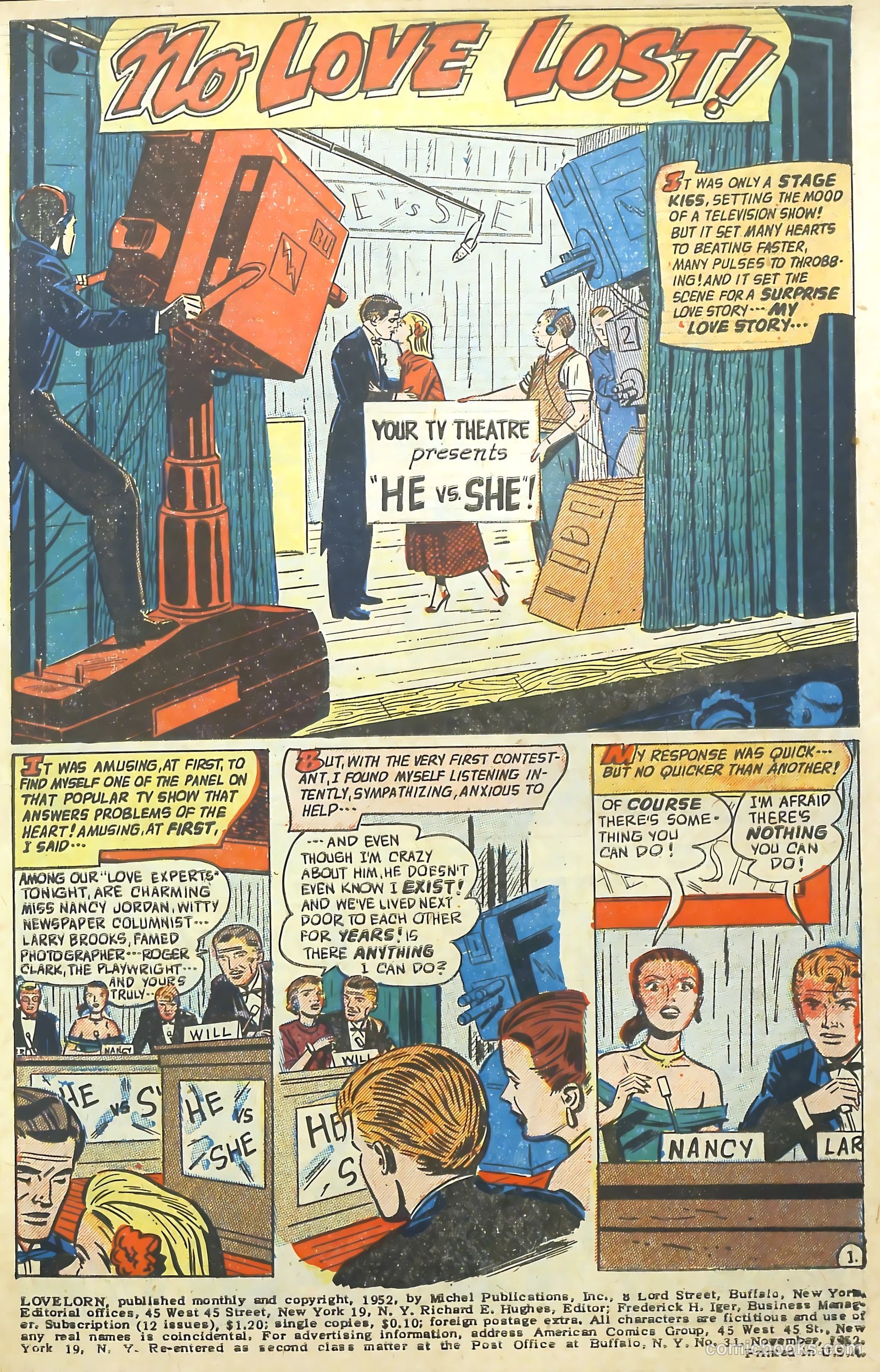 Lovelorn #31 (1952) — page 3 of 36