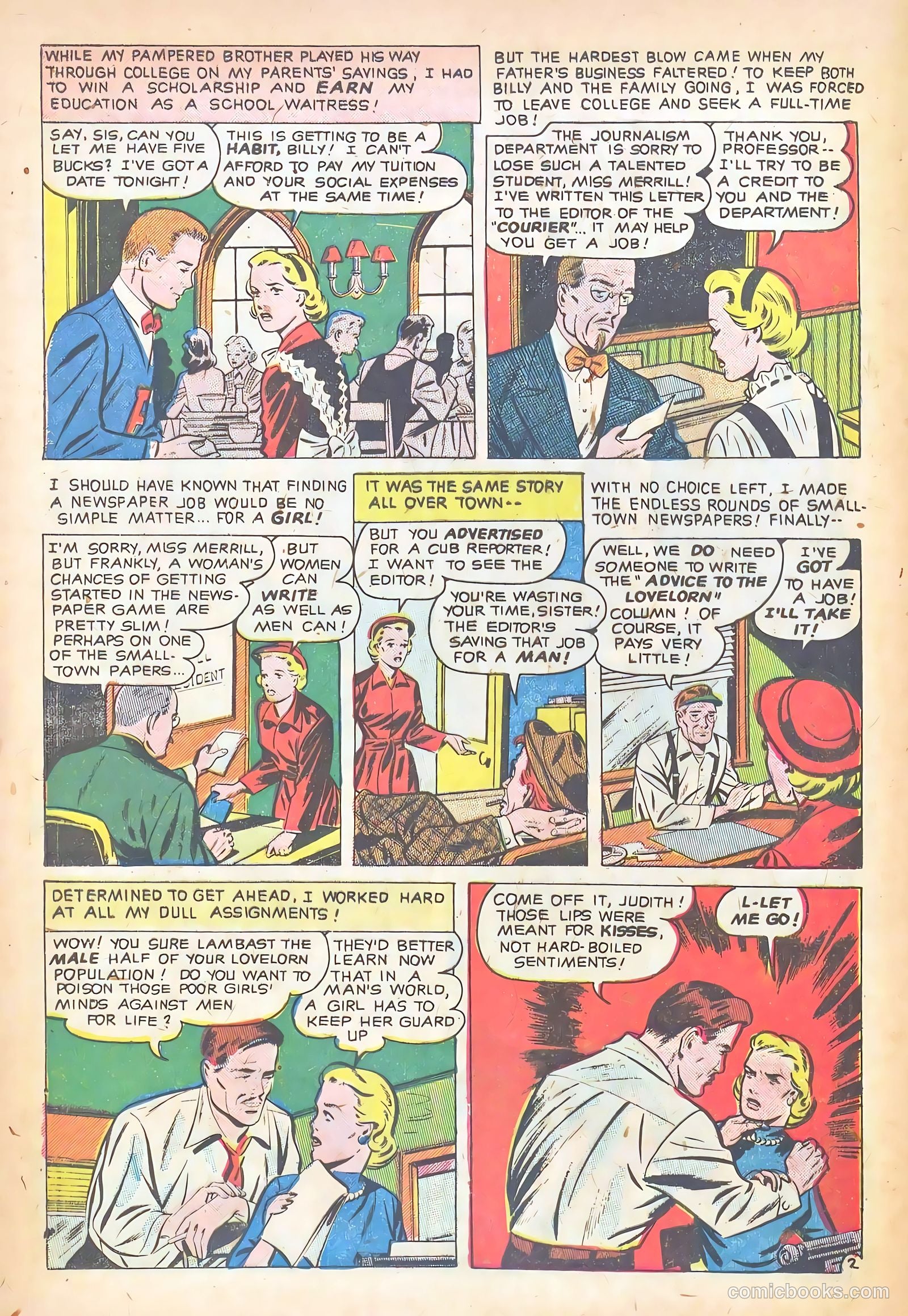 Lovelorn #32 (1952) — page 16 of 36