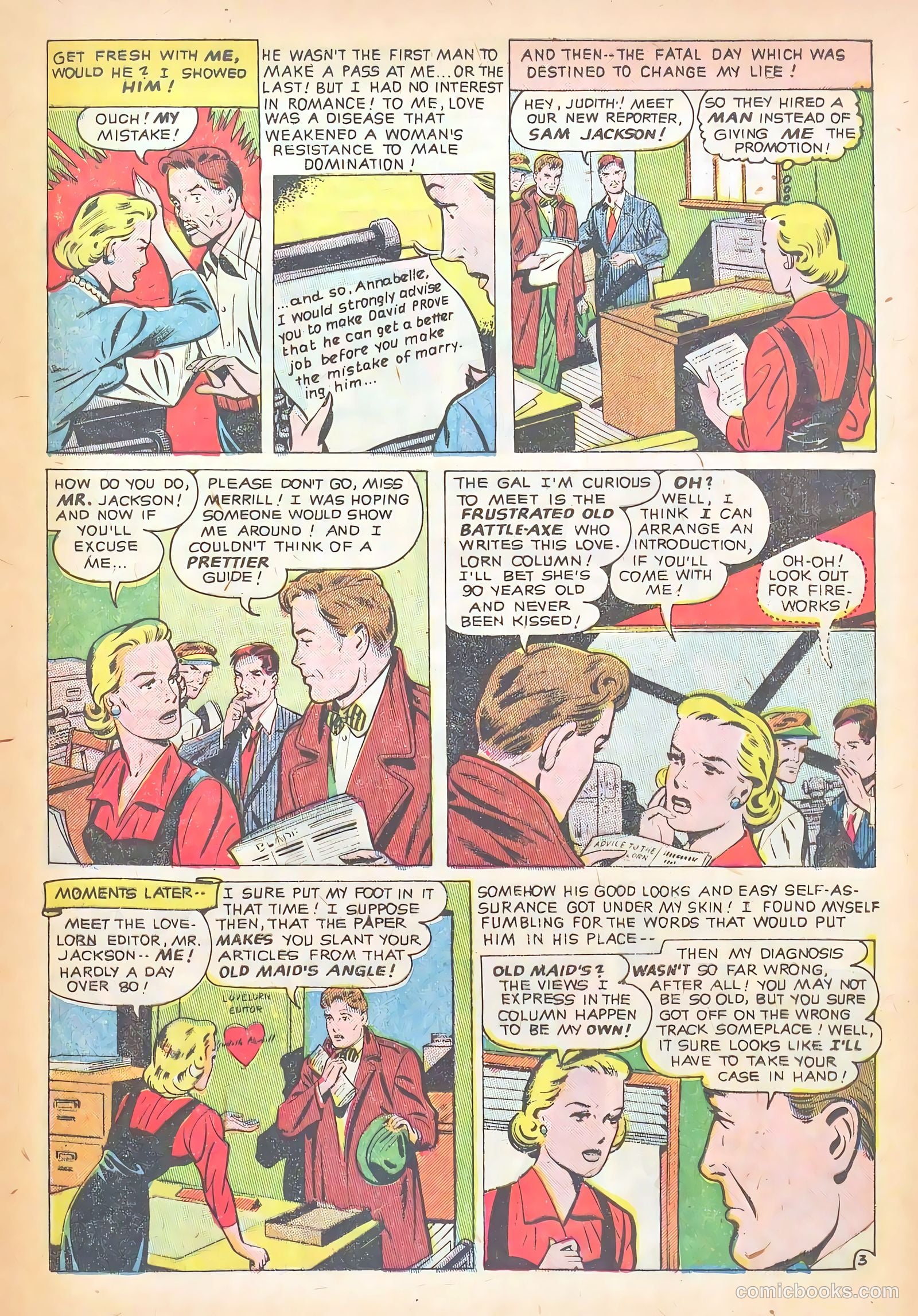 Lovelorn #32 (1952) — page 17 of 36