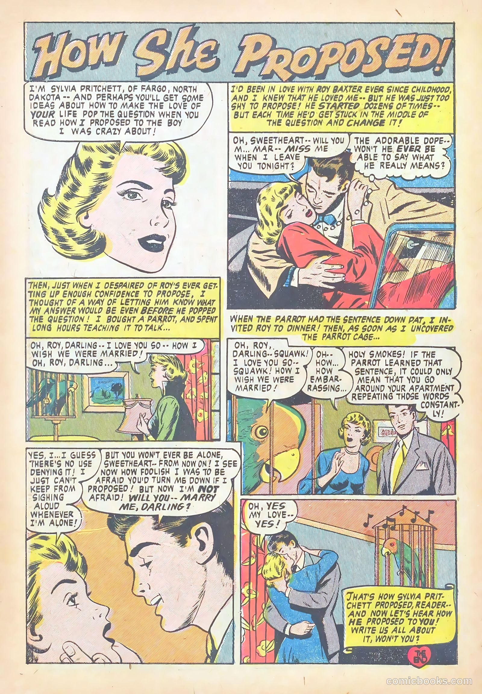 Lovelorn #32 (1952) — page 34 of 36