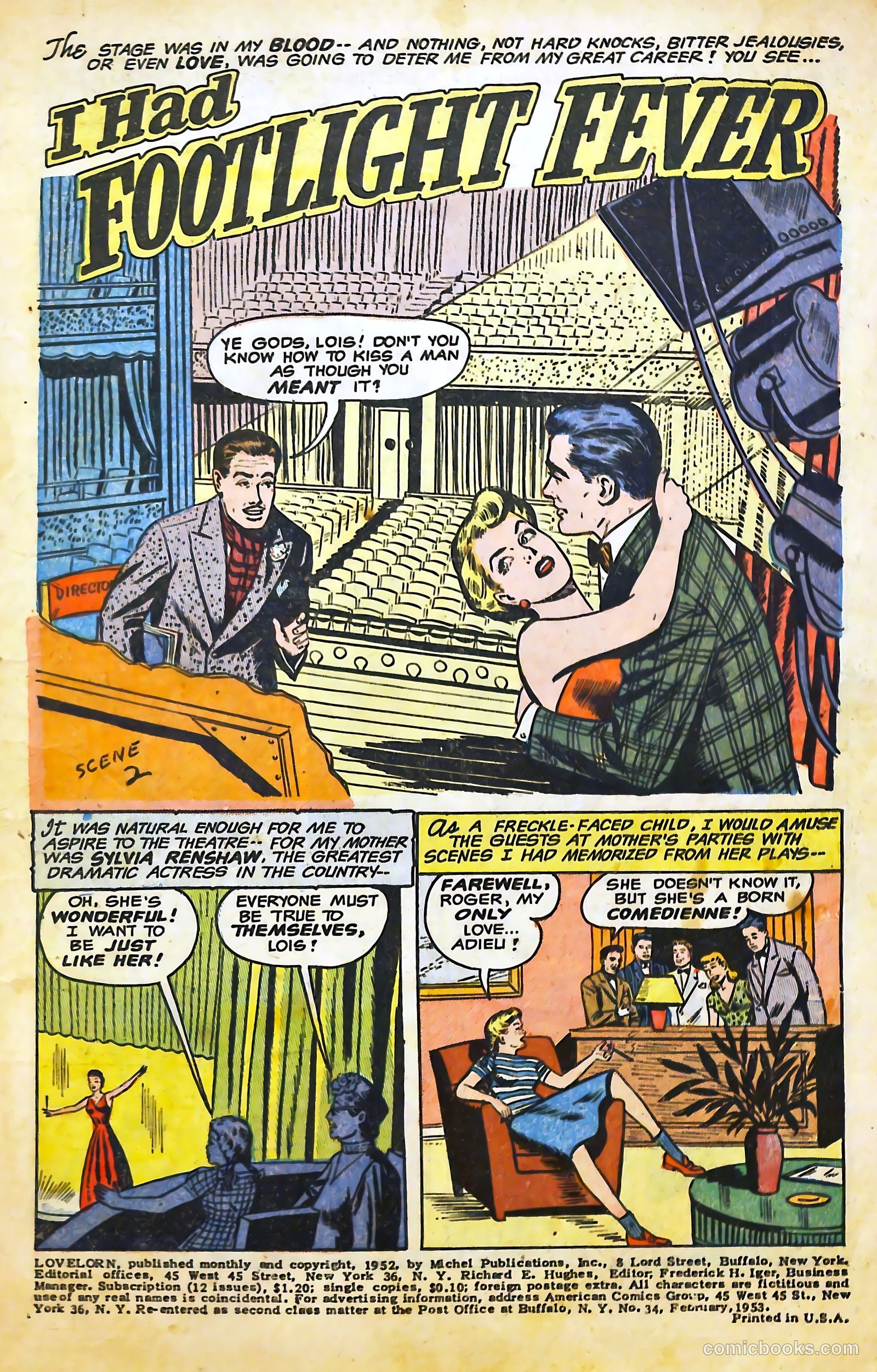 Lovelorn #34 (1953) — page 3 of 36