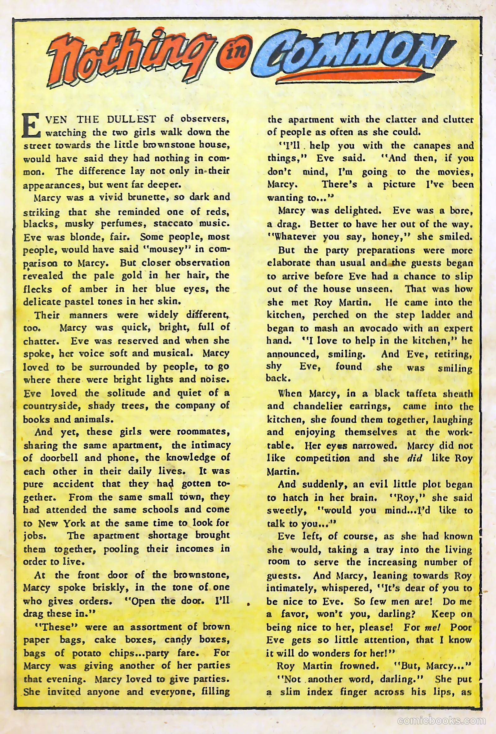 Lovelorn #34 (1953) — page 19 of 36