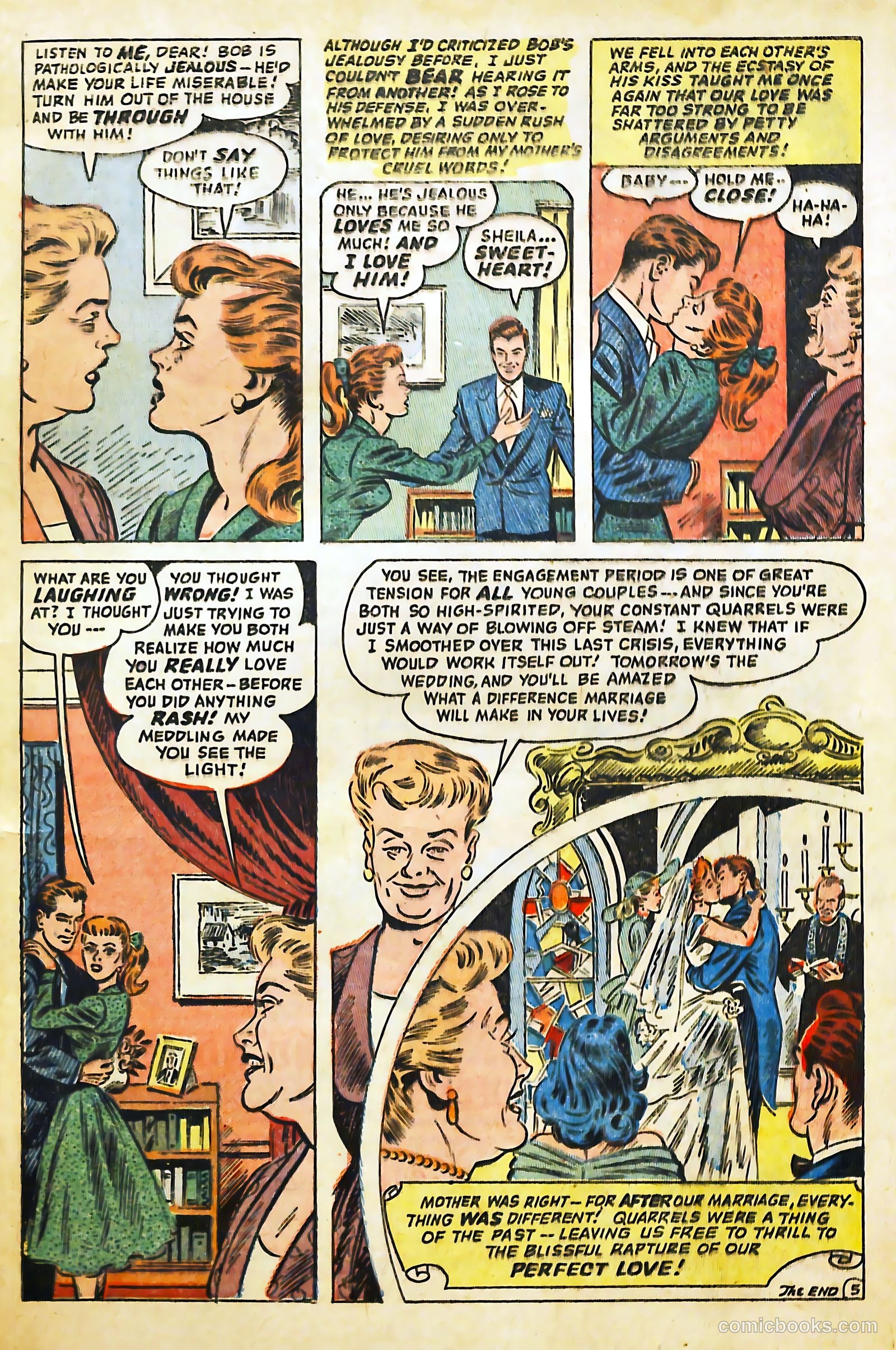 Lovelorn #34 (1953) — page 33 of 36