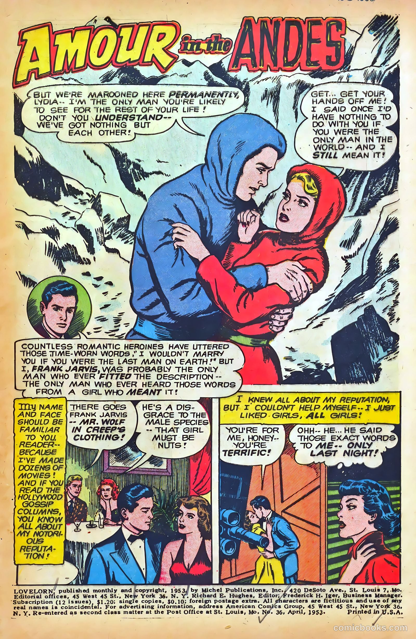 Lovelorn #36 (1953) — page 3 of 36