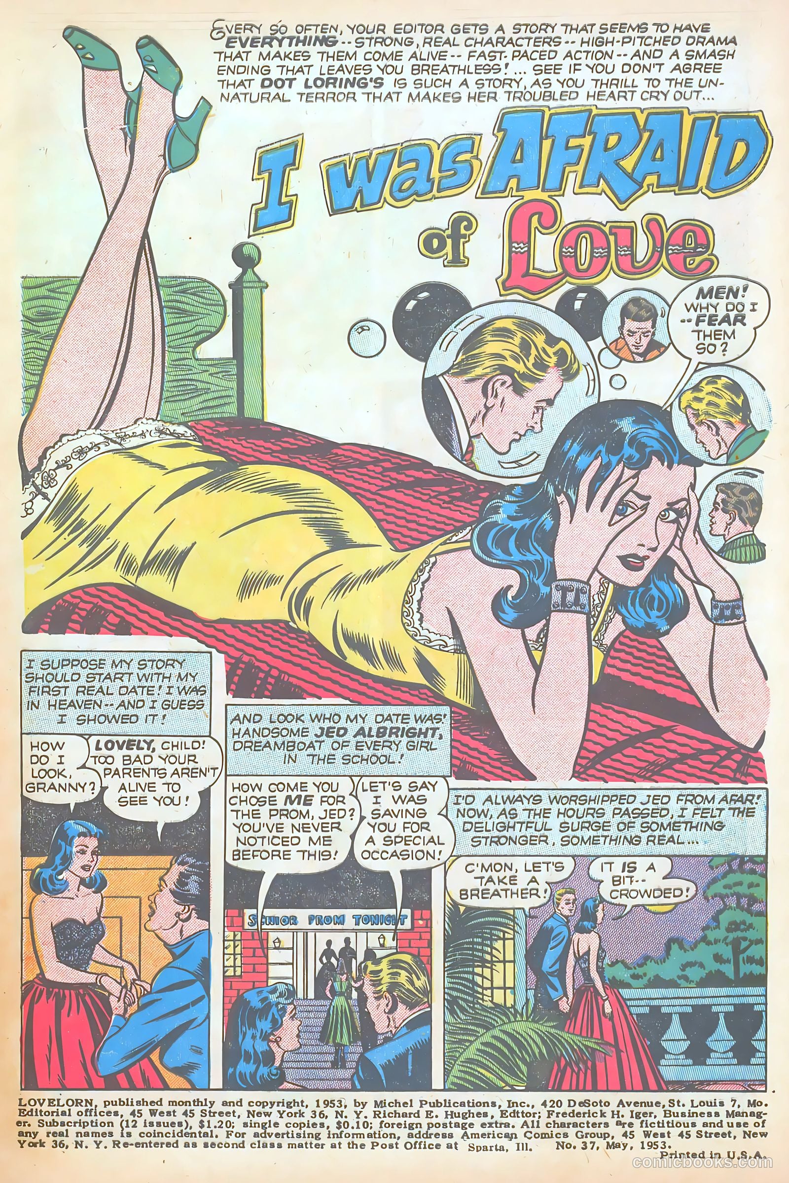 Lovelorn #37 (1953) — page 3 of 36