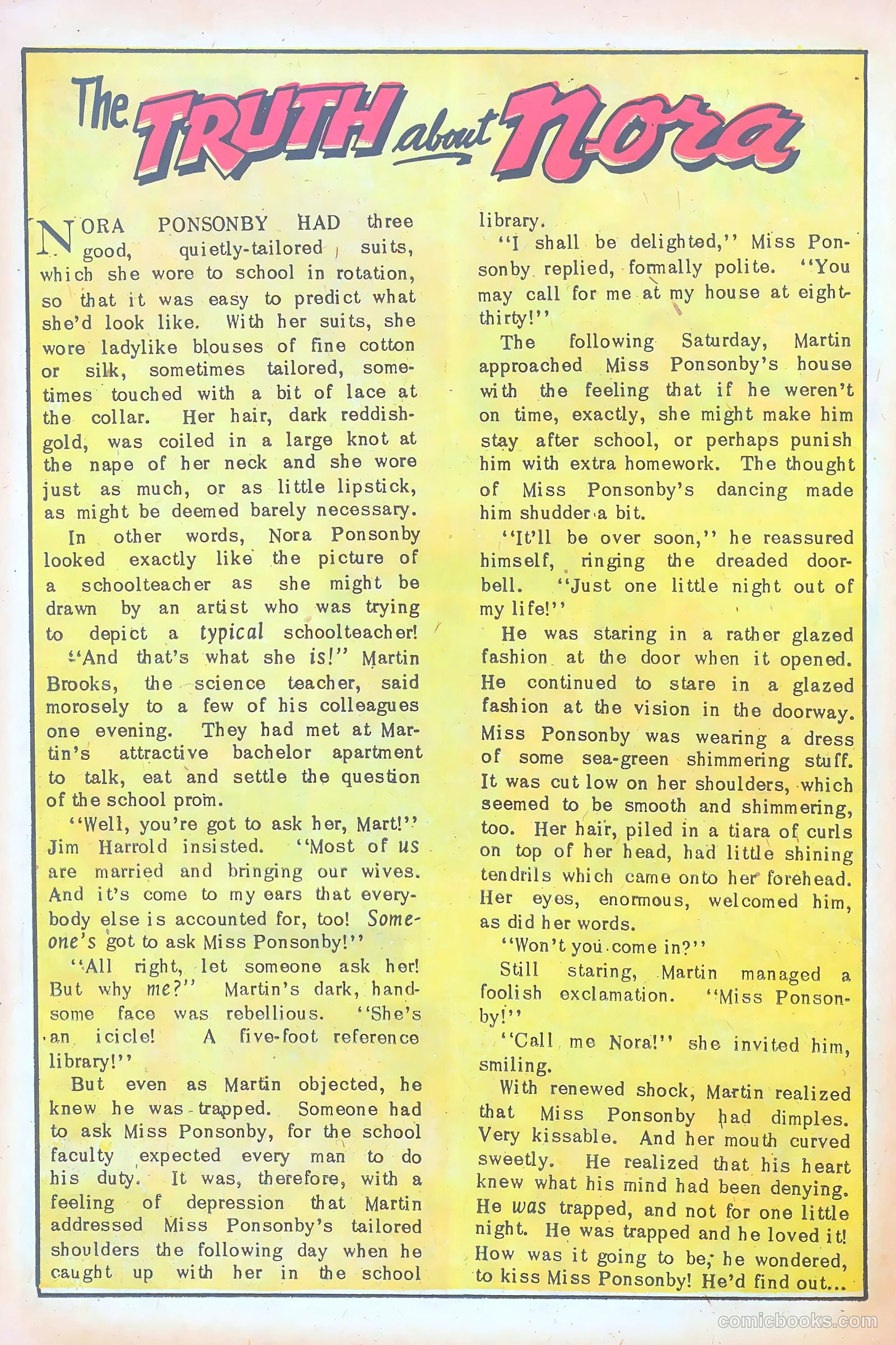 Lovelorn #37 (1953) — page 20 of 36