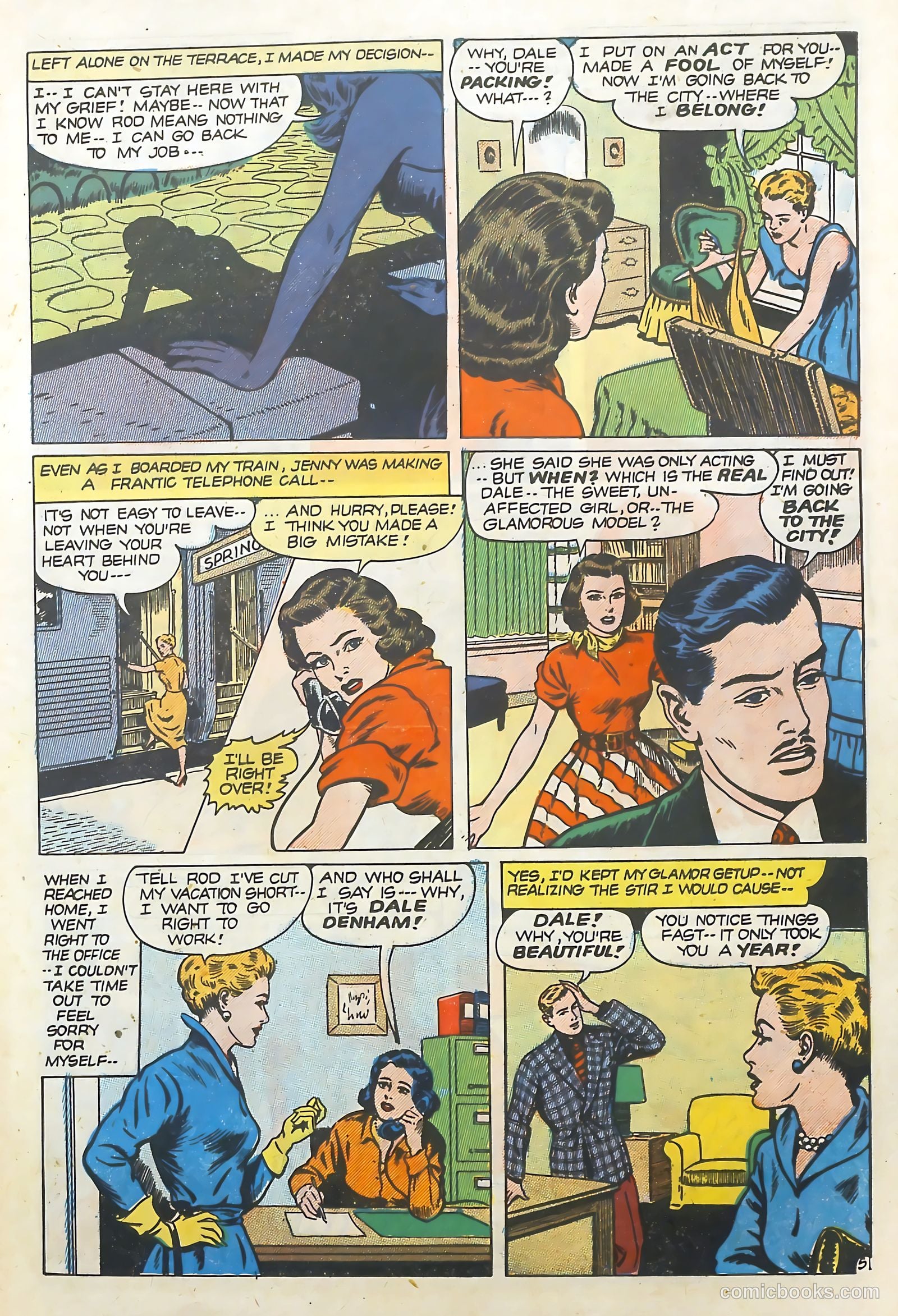 Lovelorn #38 (1953) — page 7 of 36