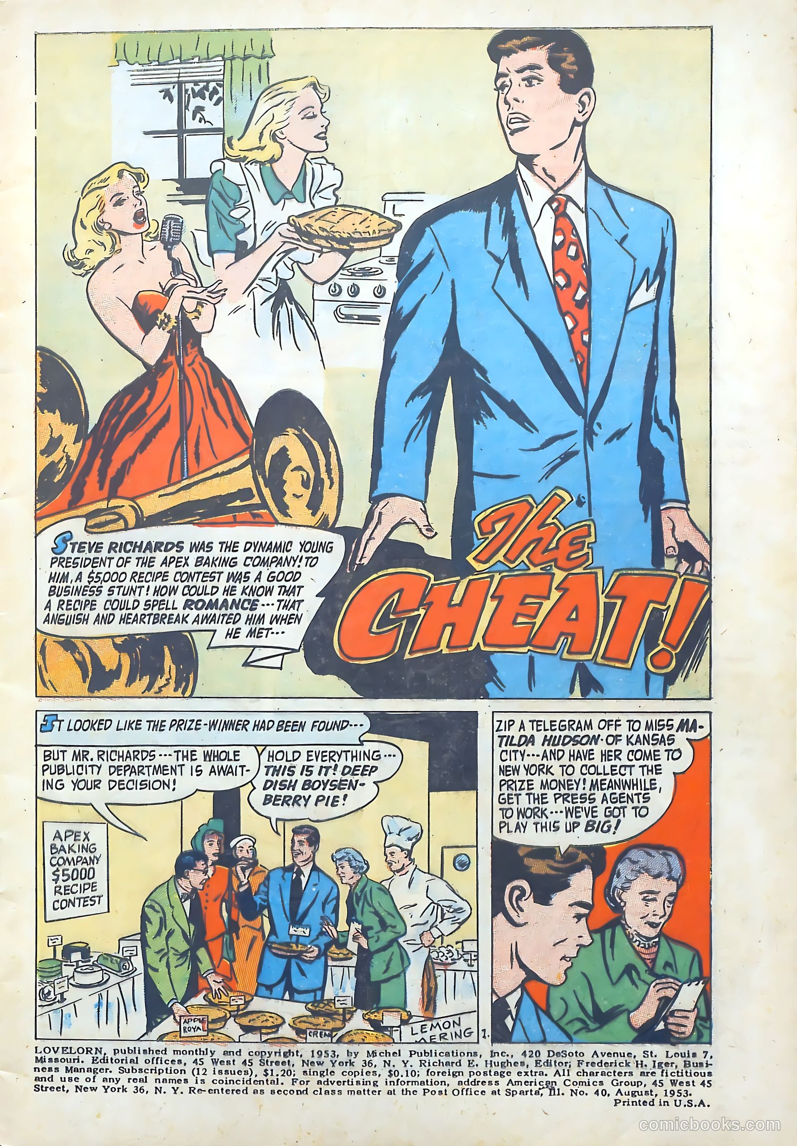 Lovelorn #40 (1953) — page 3 of 36