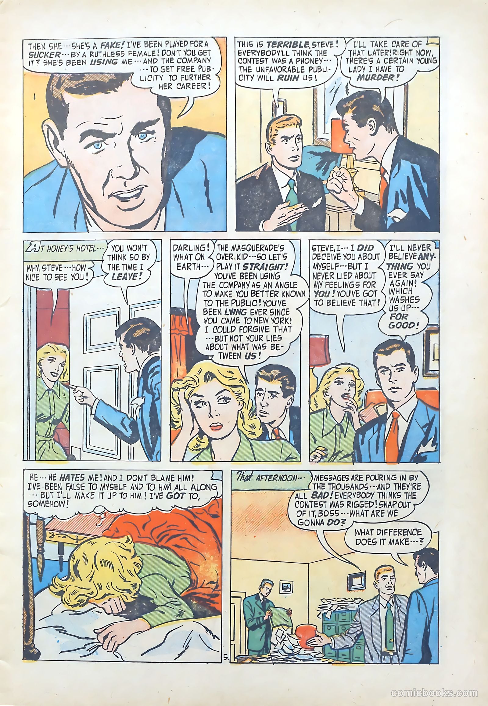 Lovelorn #40 (1953) — page 7 of 36
