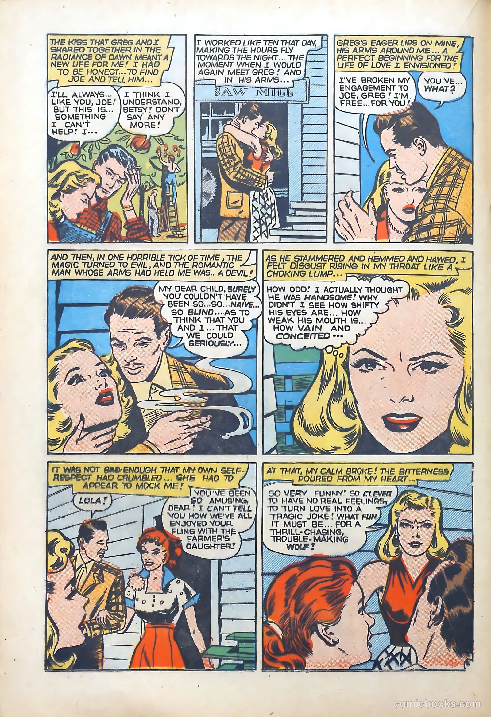 Lovelorn #40 (1953) — page 18 of 36
