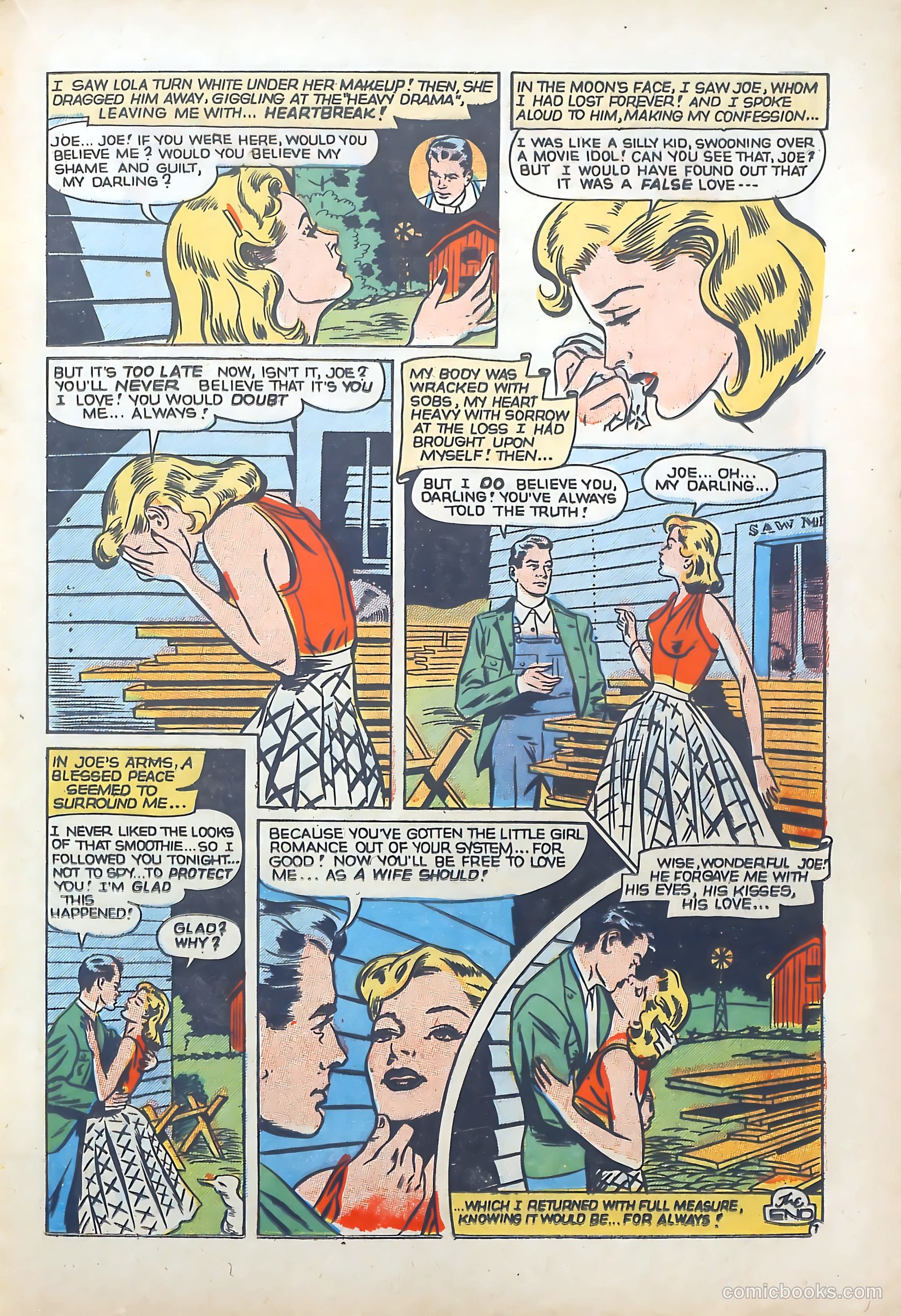 Lovelorn #40 (1953) — page 19 of 36