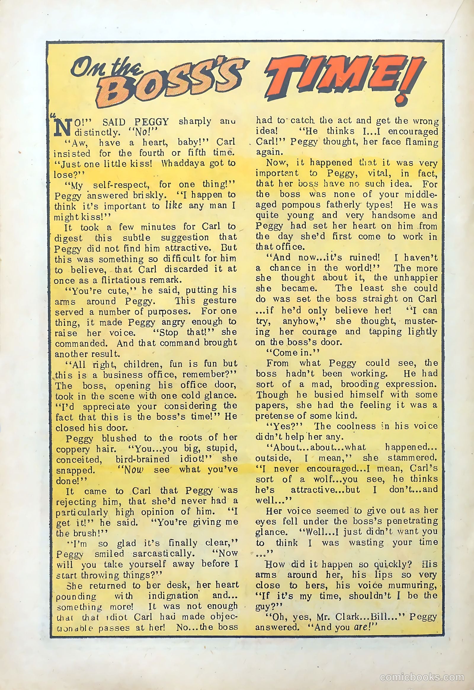 Lovelorn #40 (1953) — page 20 of 36